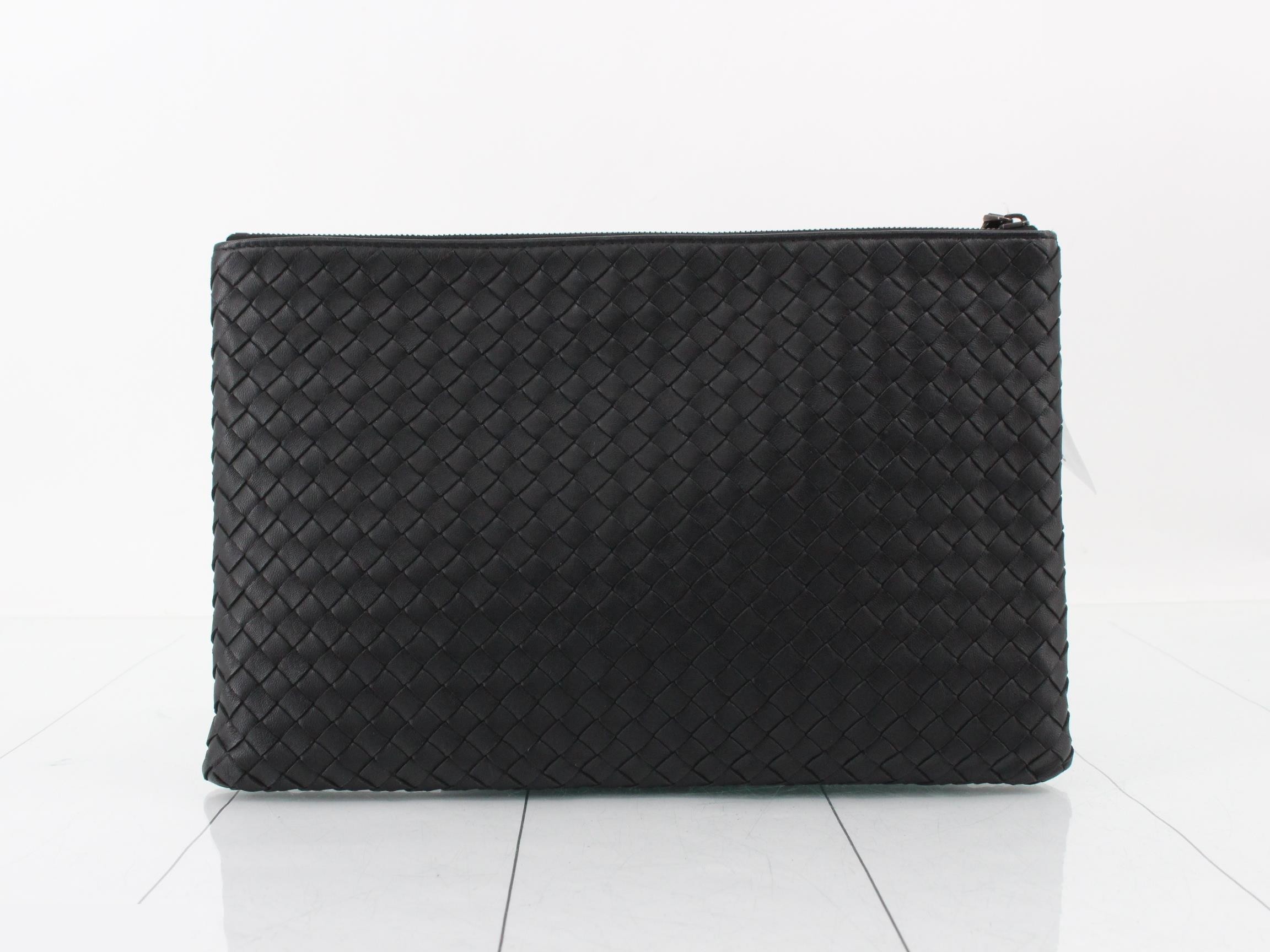 Intrecciato Clutch Pouch — view 2