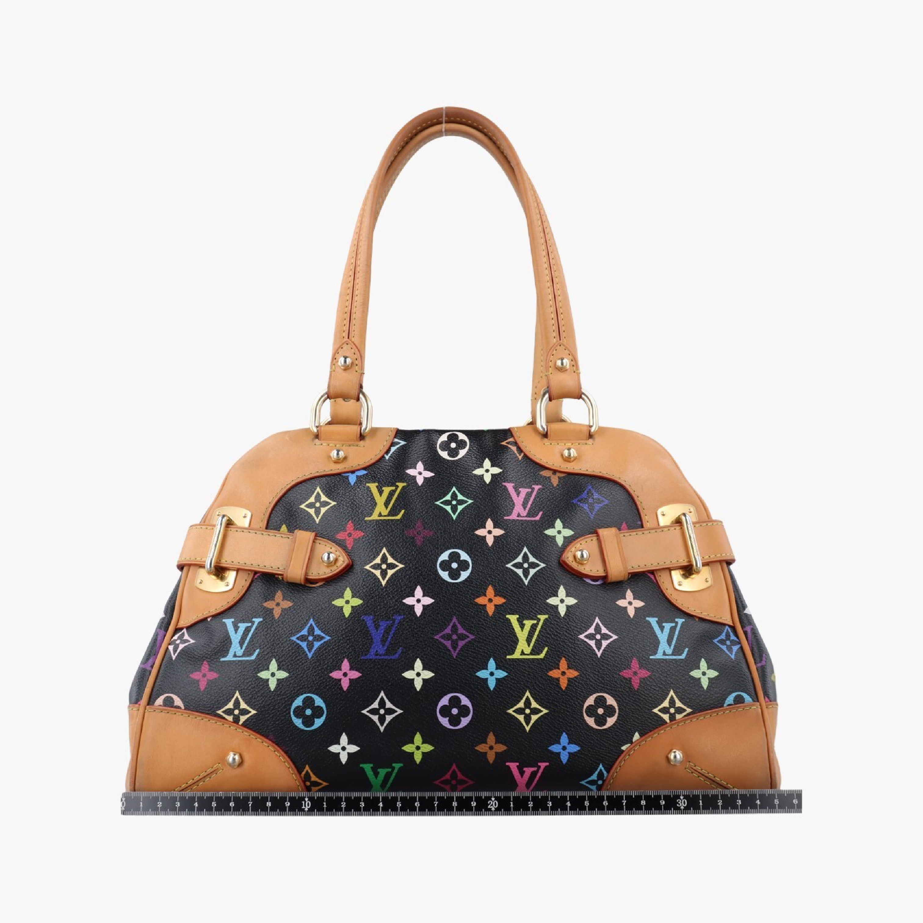 Claudia Noir Monogram Multicolor M40194 CE4151 Shoulder Bag — view 2