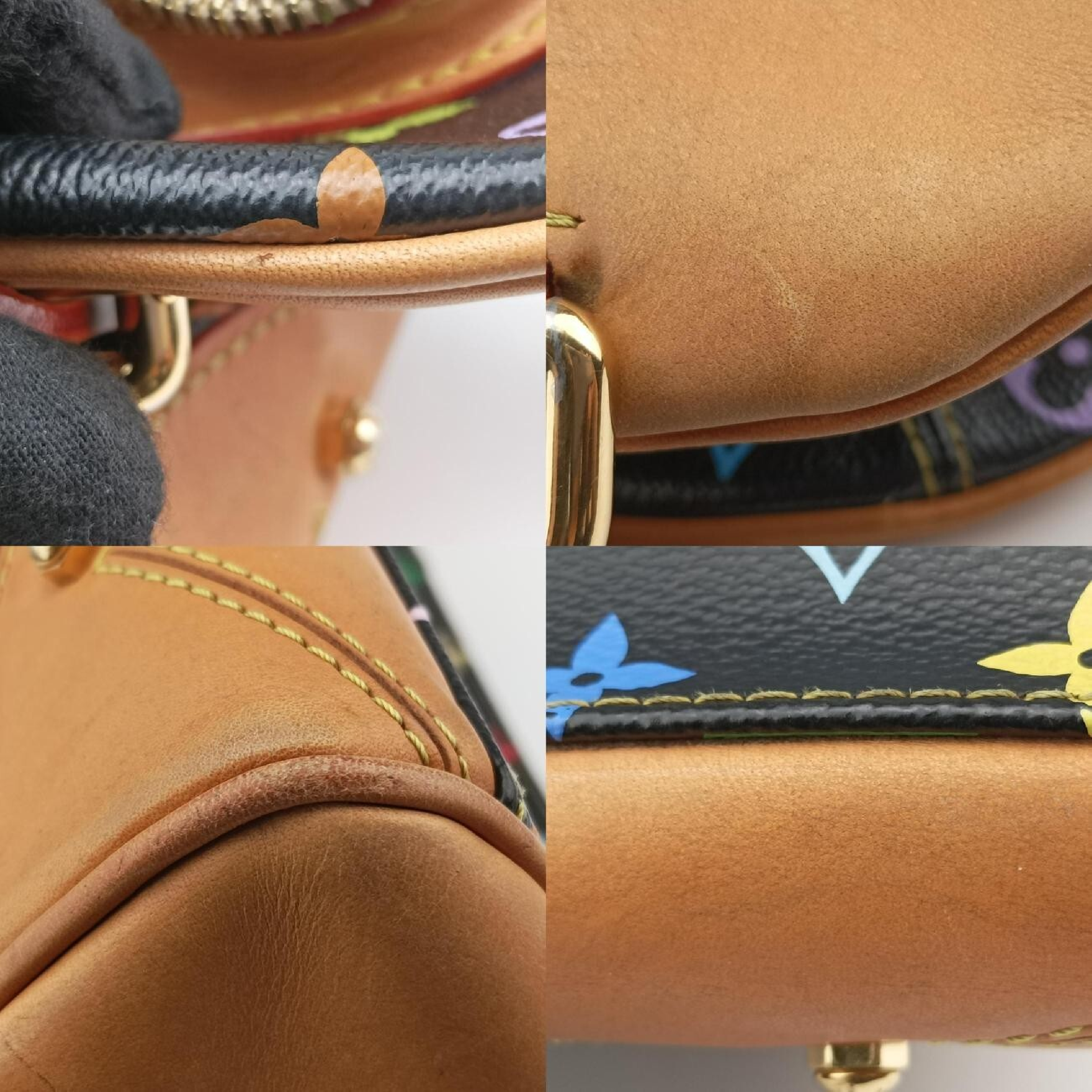 Claudia Noir Monogram Multicolor M40194 CE4151 Shoulder Bag — view 10