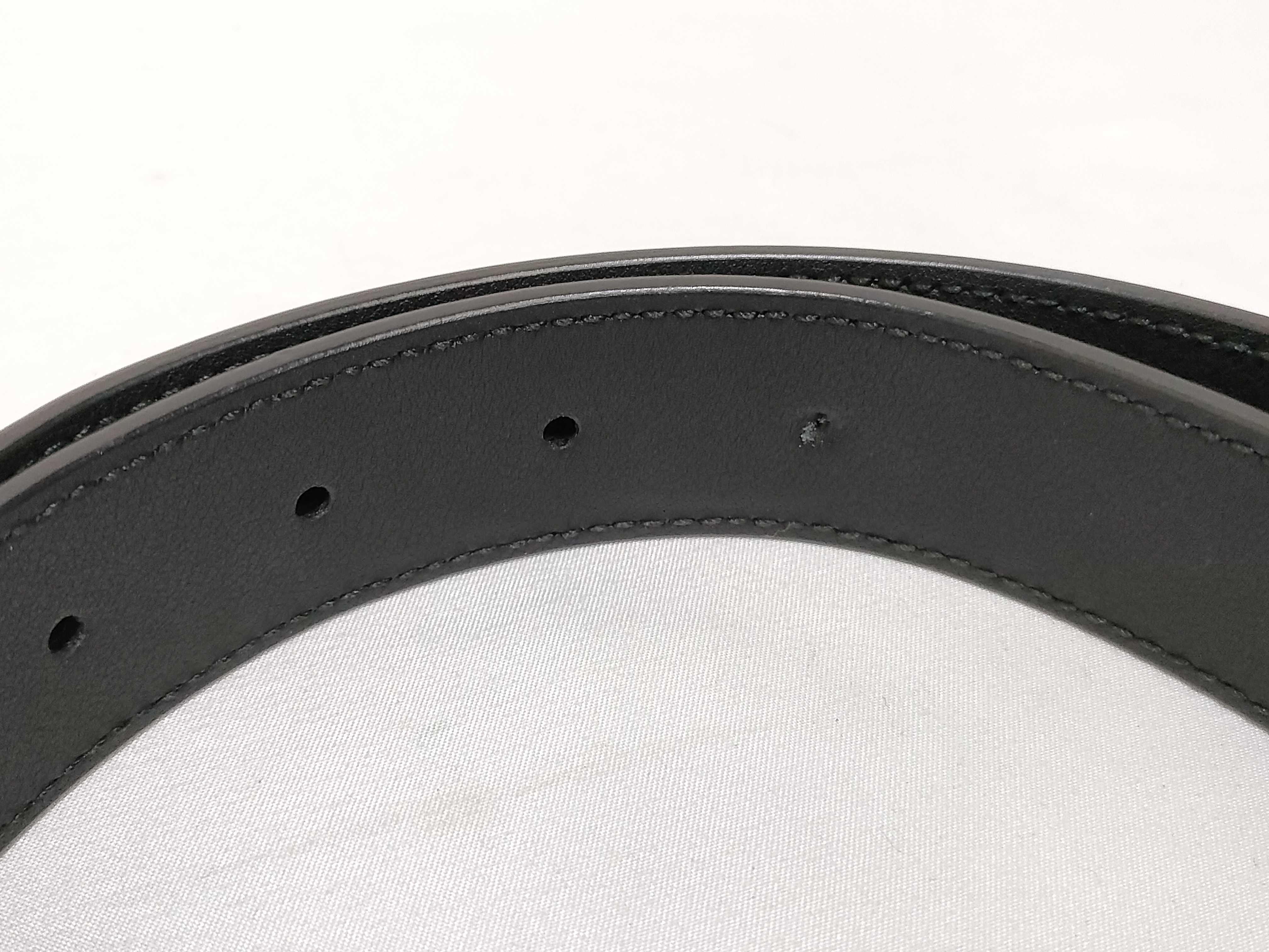 GG Marmont Leather Belt, Black — view 10