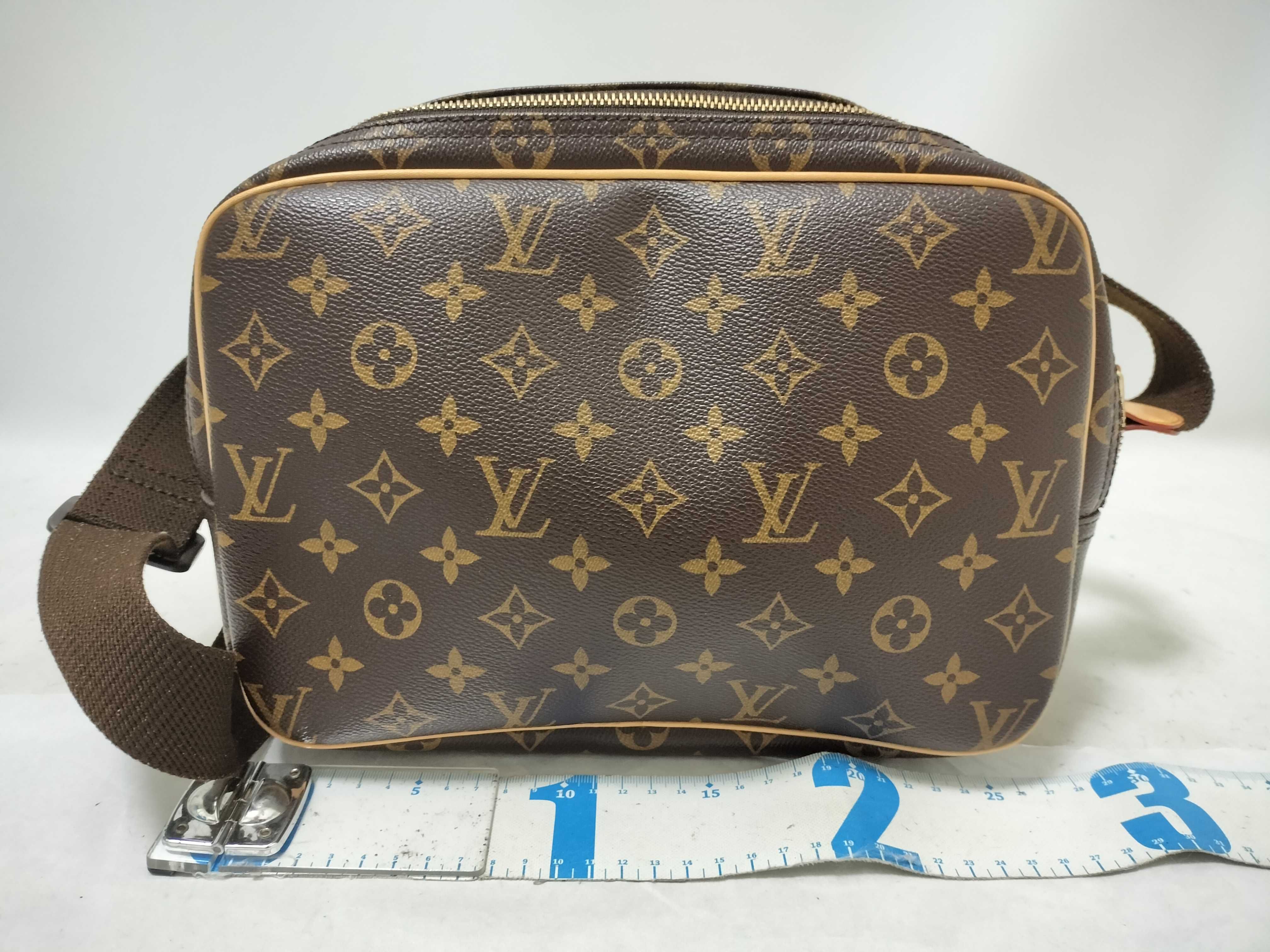 Monogram Reporter PM M45254 SP1006 Brown Shoulder Bag — view 2