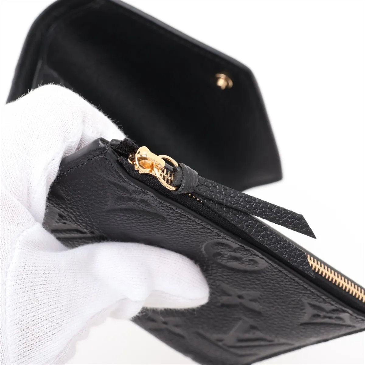 Empreinte Portefeuille Victorine M64060 Noir Compact Wallet (RFID detected) — view 8