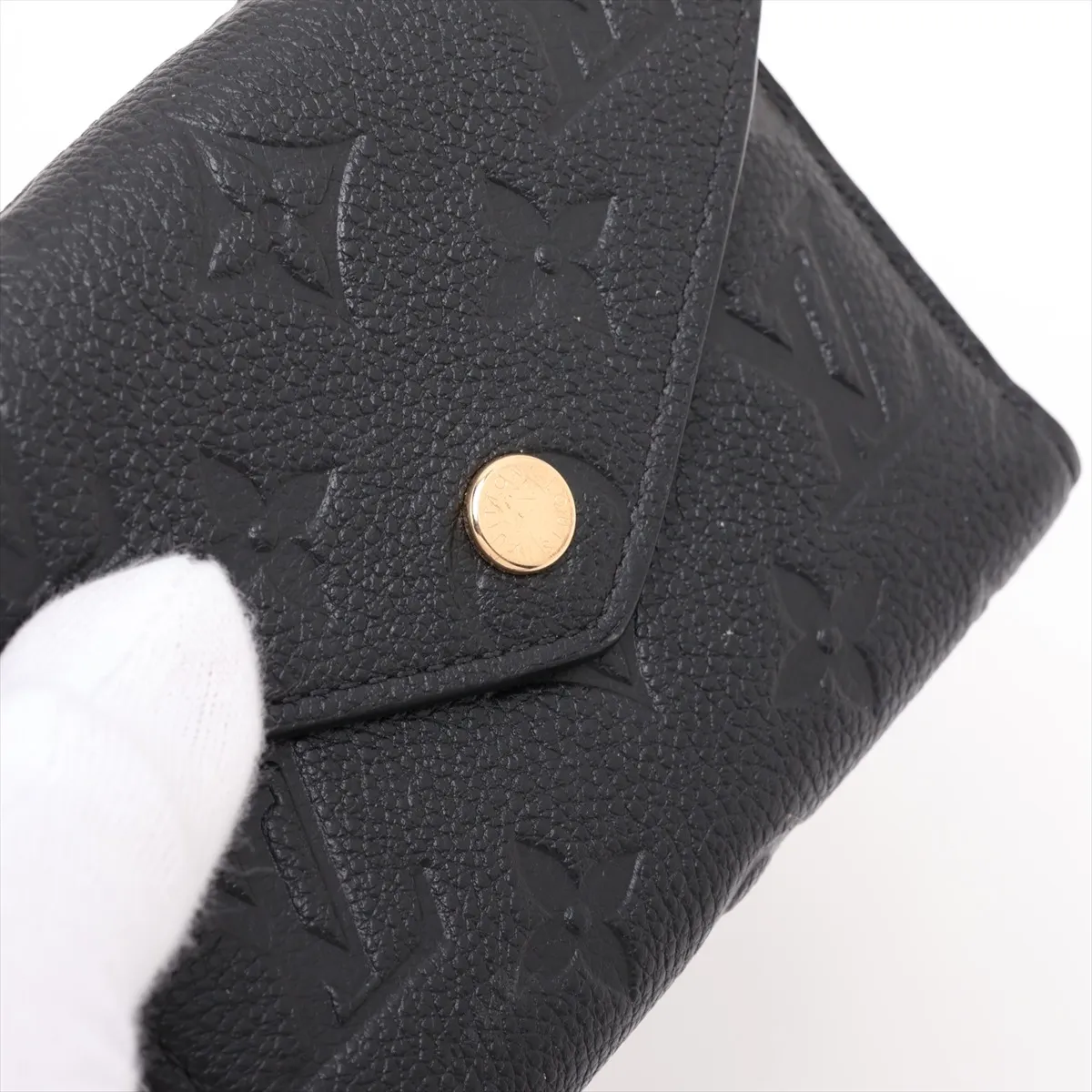 Empreinte Portefeuille Victorine M64060 Noir Compact Wallet (RFID detected) — view 9