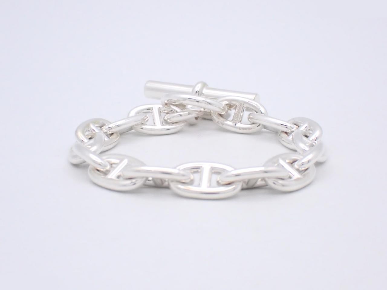 Chaine d'Ancre bracelet, MM size, 15 links, 925 sterling silver, 52.2g — view 2