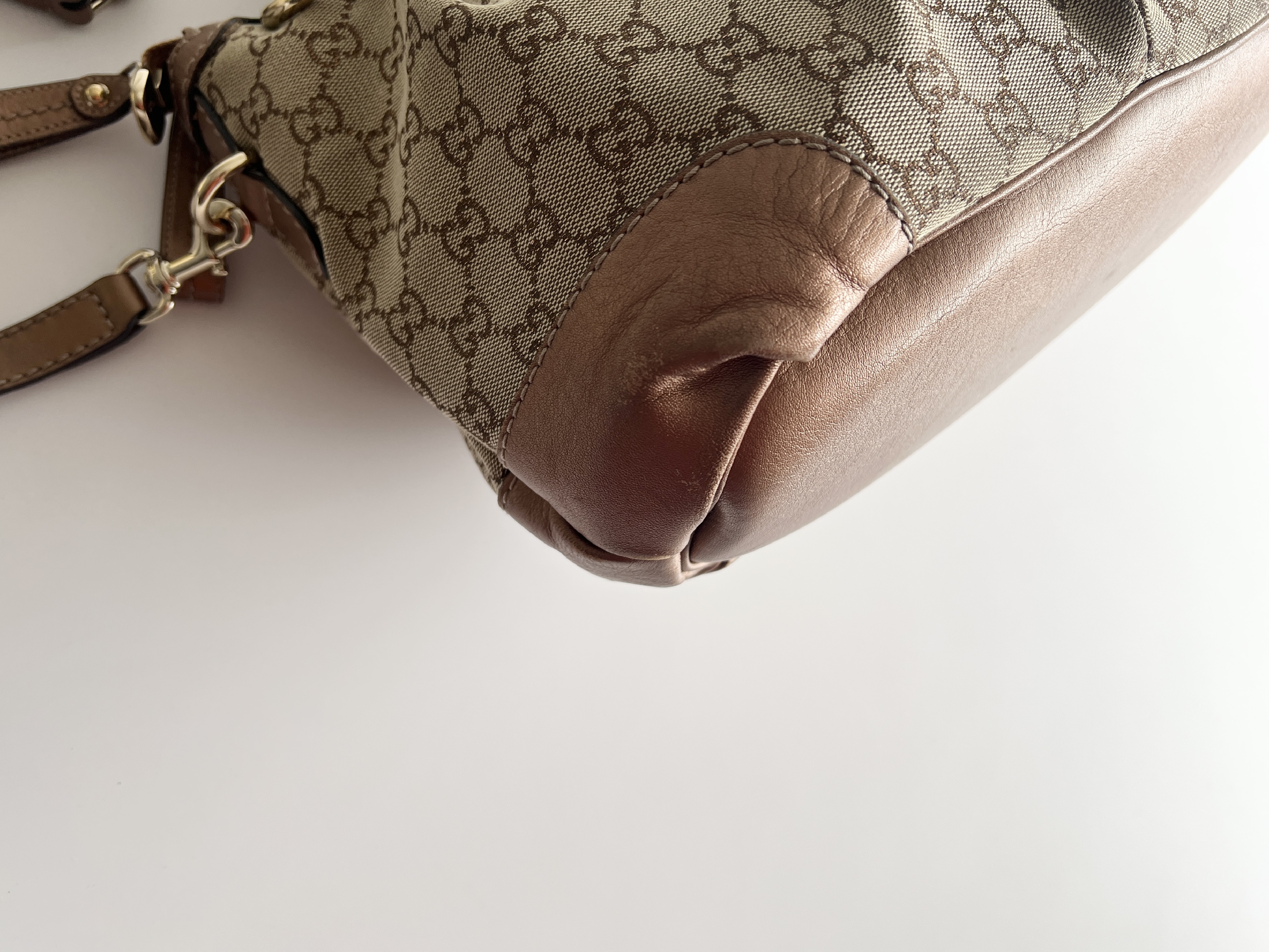 Sukey GG Canvas Leather 2-way Handbag Shoulder Bag — view 11