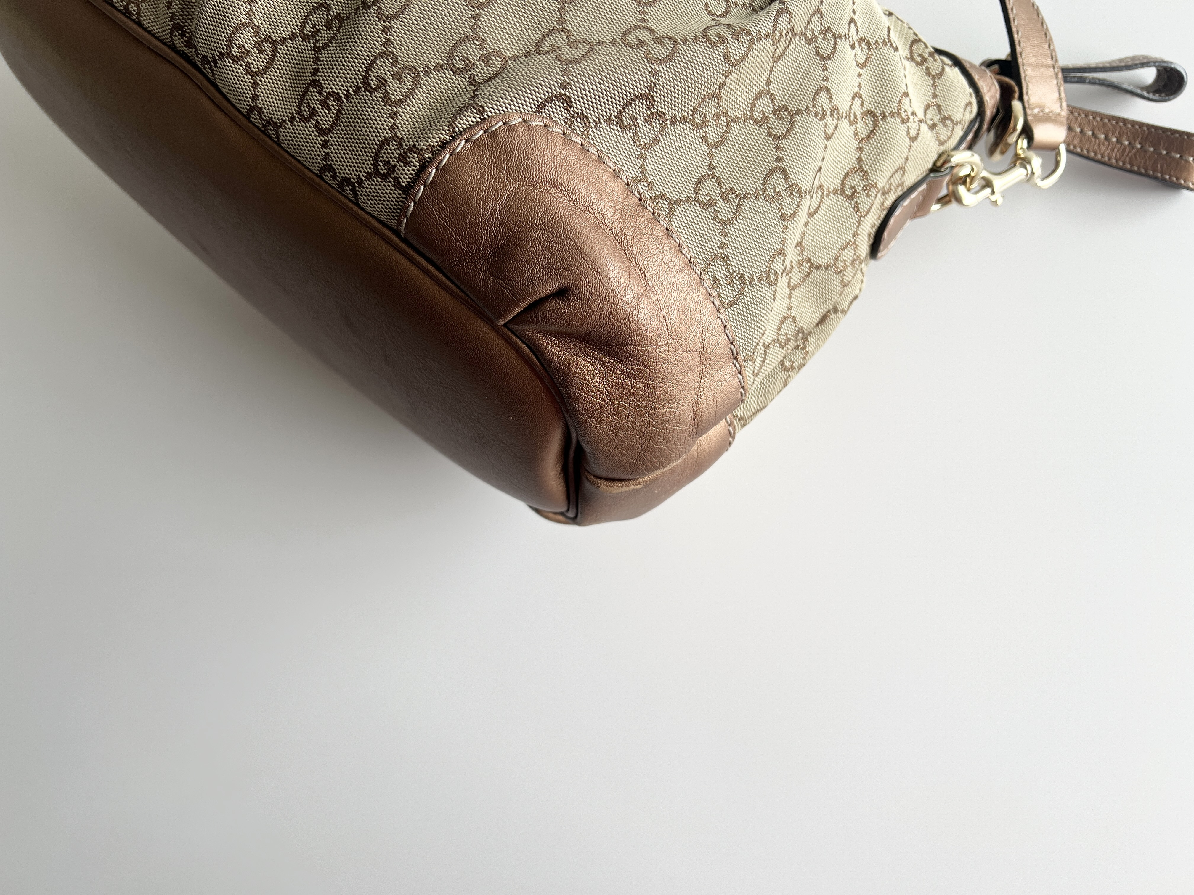 Sukey GG Canvas Leather 2-way Handbag Shoulder Bag — view 14