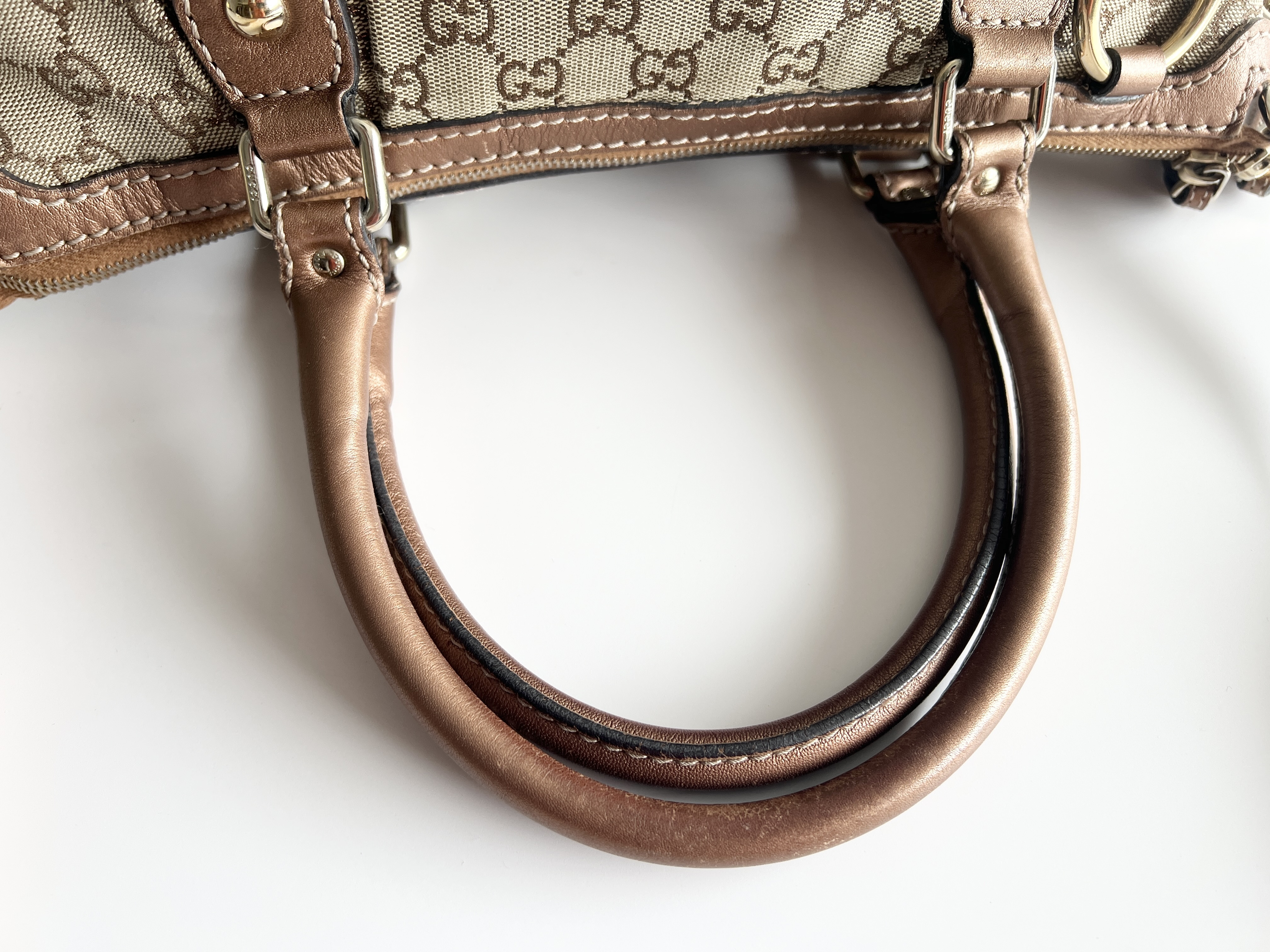 Sukey GG Canvas Leather 2-way Handbag Shoulder Bag — view 4