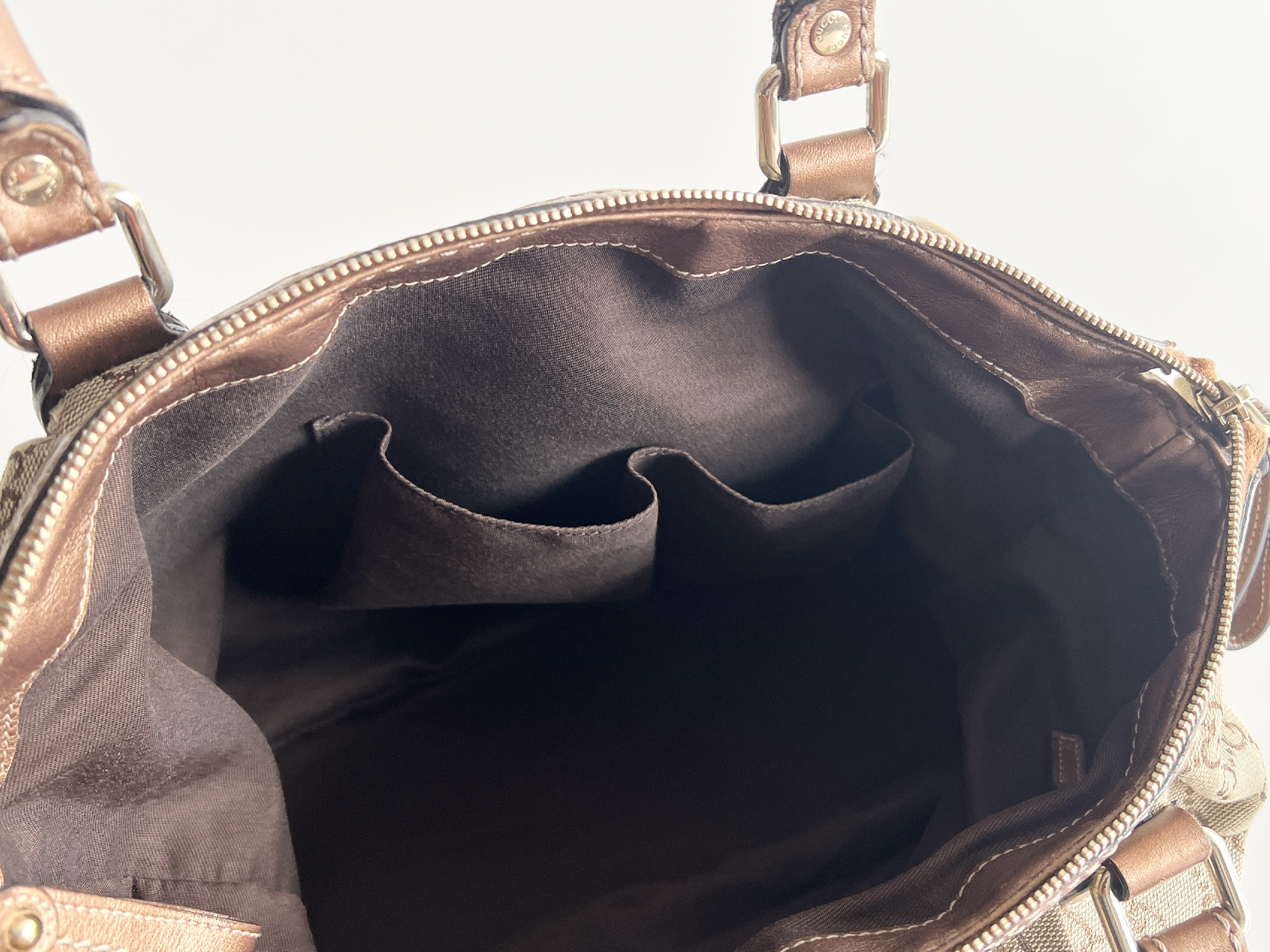 Sukey GG Canvas Leather 2-way Handbag Shoulder Bag — view 10