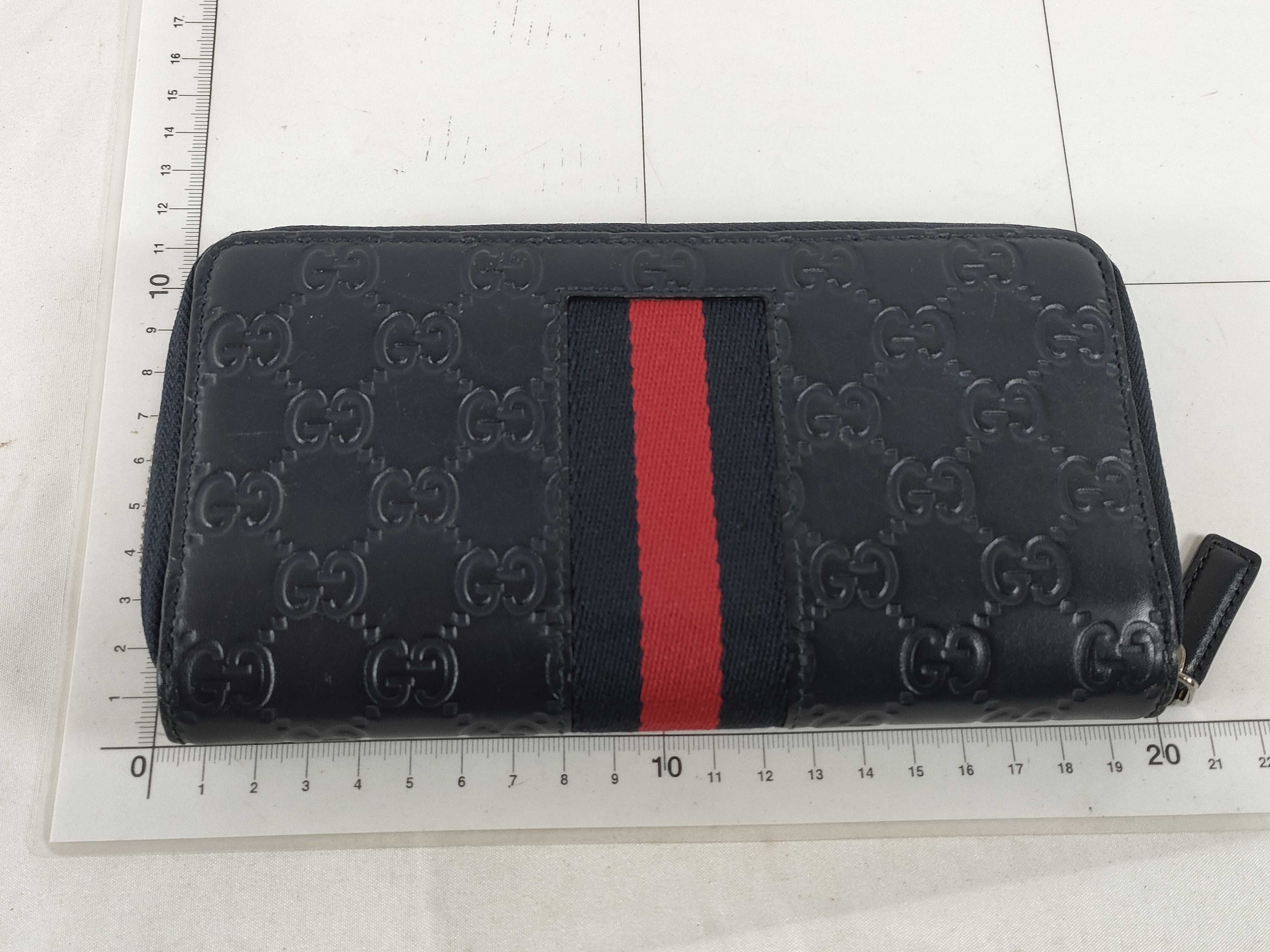 Guccissima Round Zipper Long Wallet — view 2