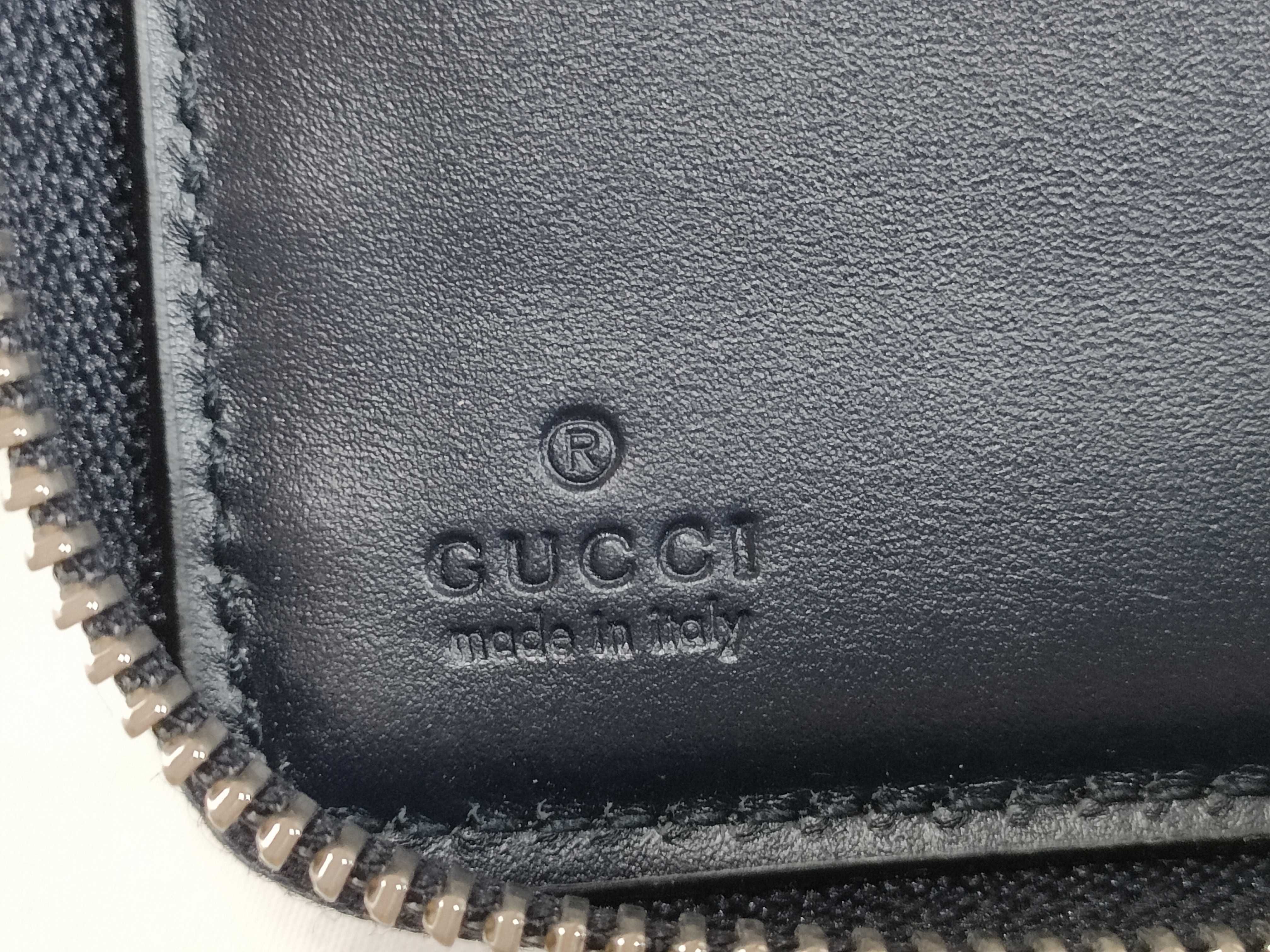 Guccissima Round Zipper Long Wallet — view 13