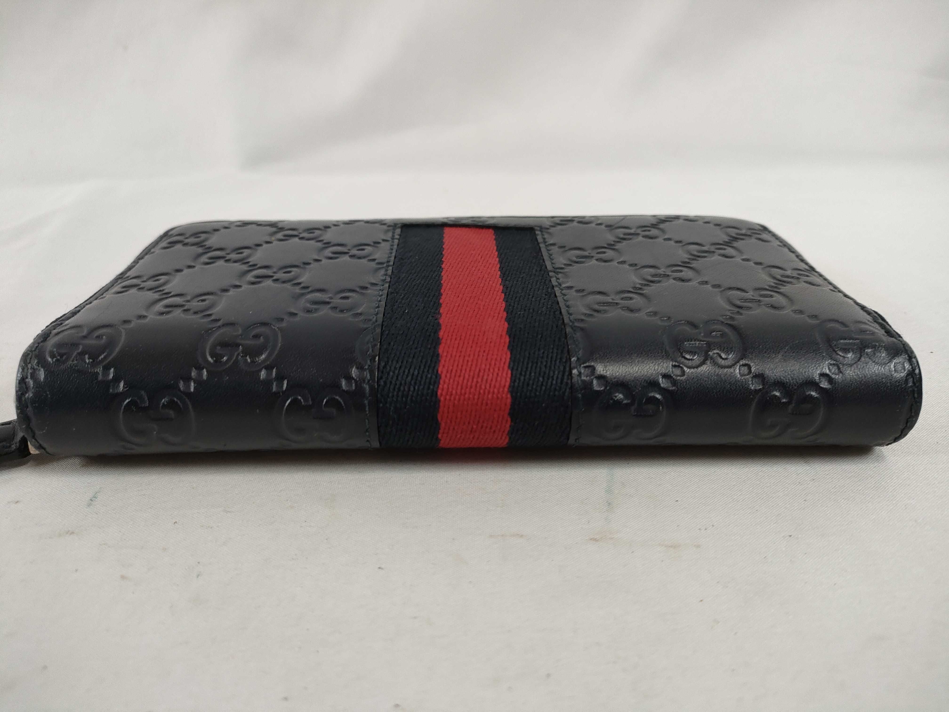 Guccissima Round Zipper Long Wallet — view 3