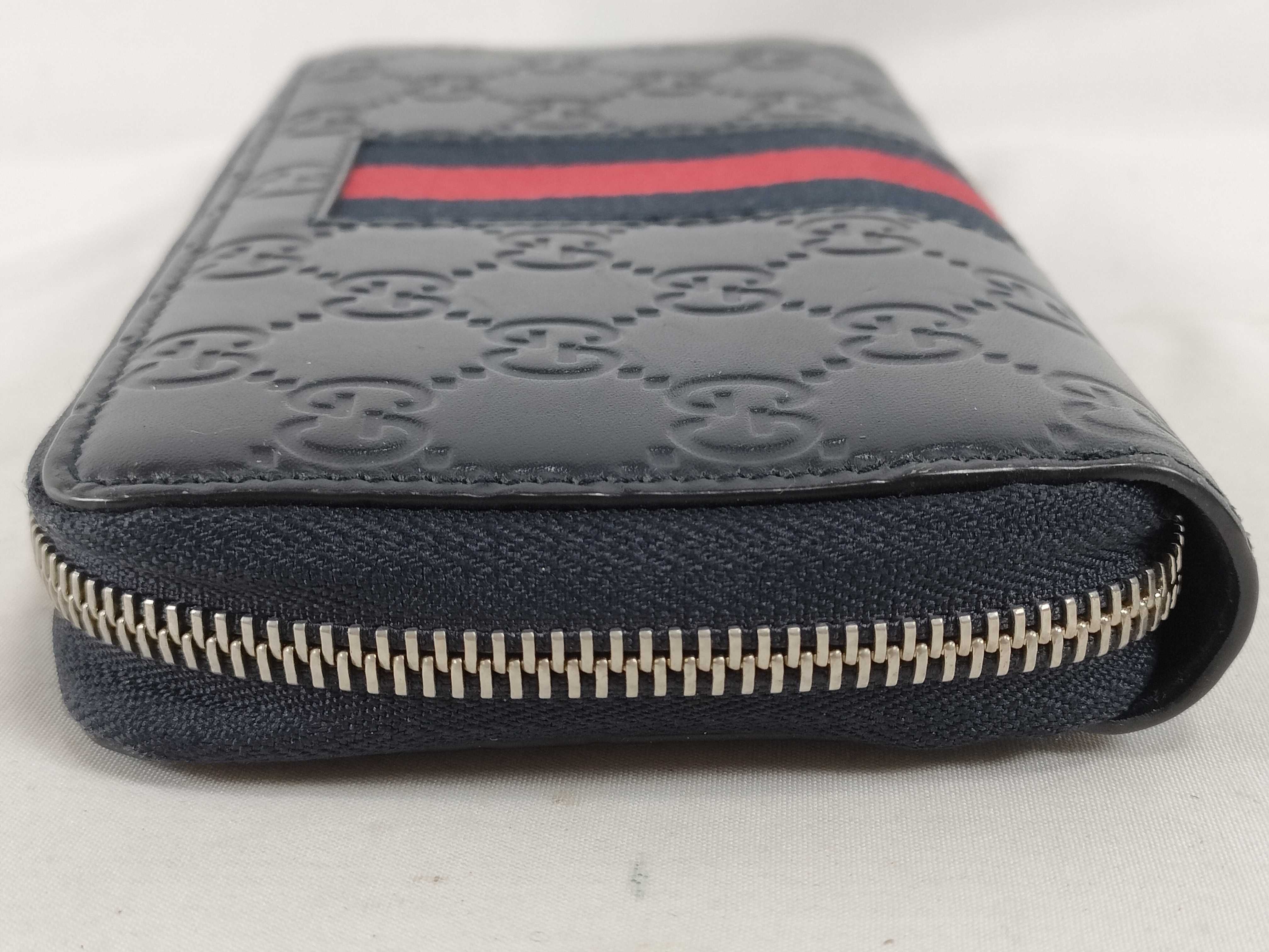 Guccissima Round Zipper Long Wallet — view 5