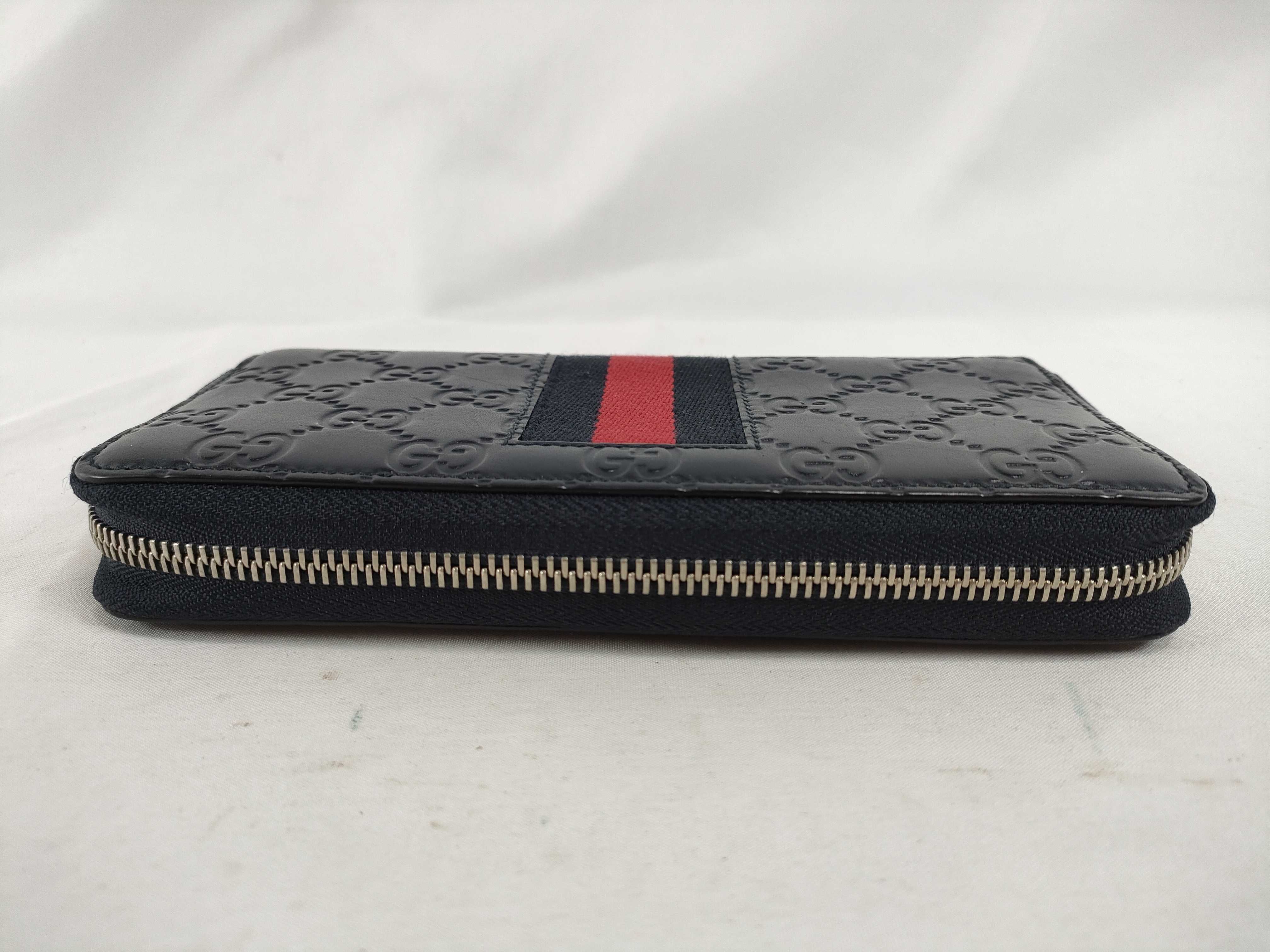 Guccissima Round Zipper Long Wallet — view 6