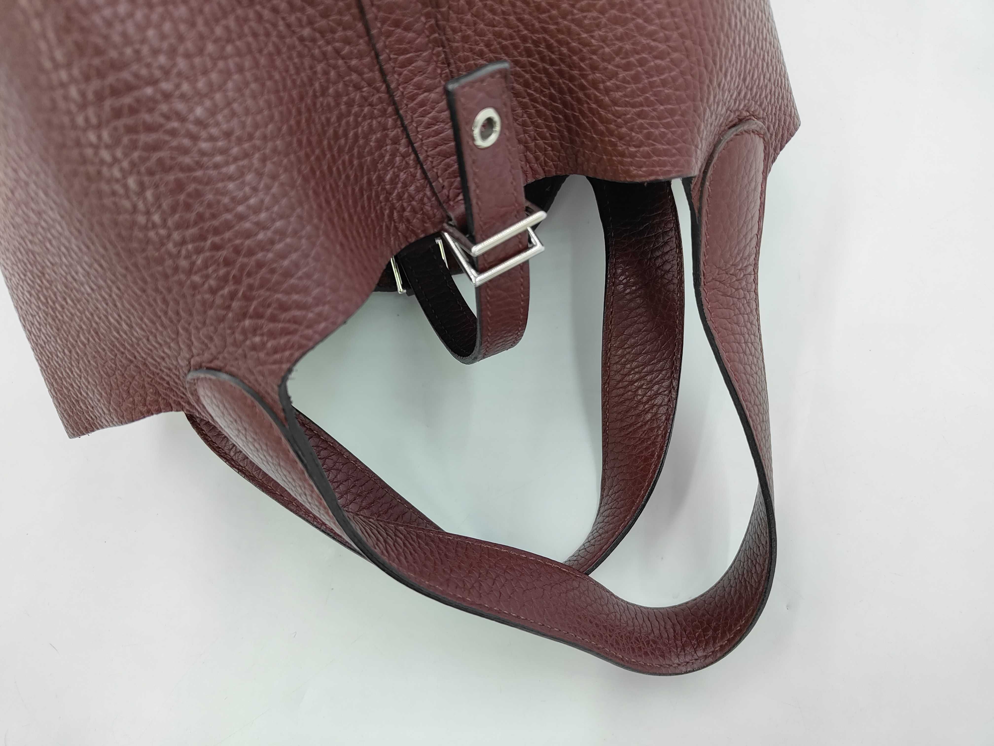Trion Clemence Brown Picotin 22 X-stamp Handbag — view 3