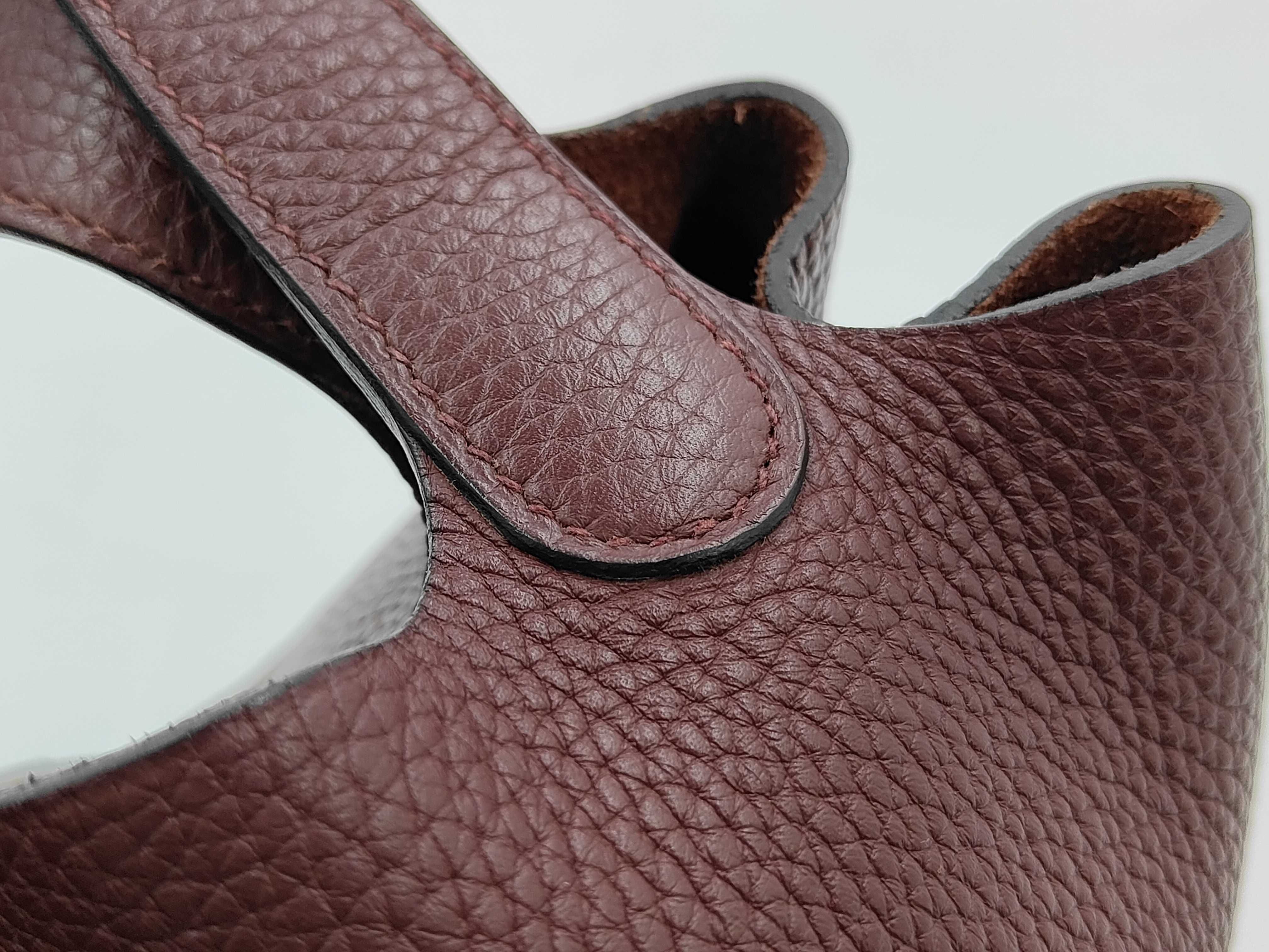 Trion Clemence Brown Picotin 22 X-stamp Handbag — view 7