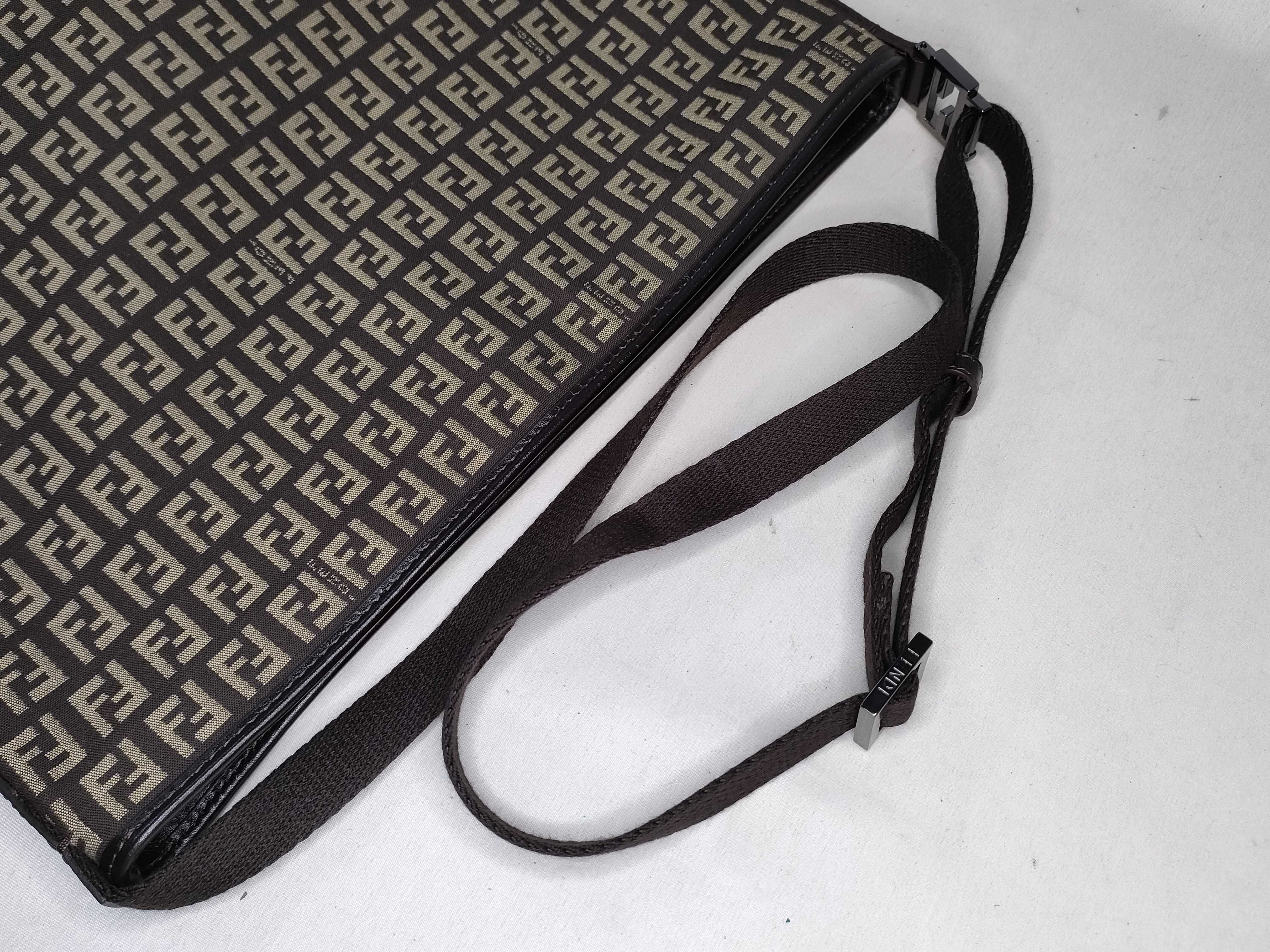 Zucchino Canvas Leather Shoulder Bag 8BT080 Shoulder Bag — view 3