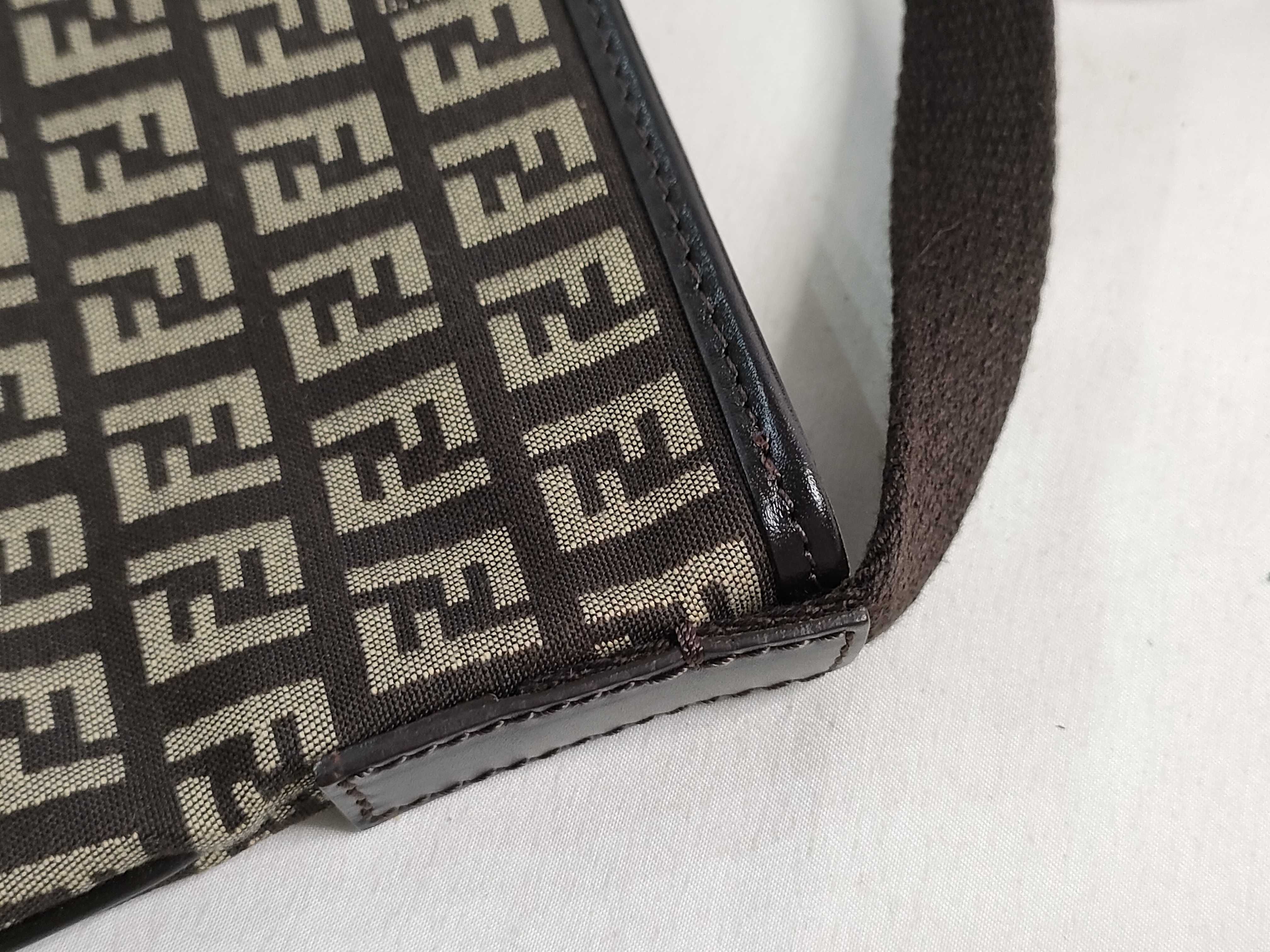 Zucchino Canvas Leather Shoulder Bag 8BT080 Shoulder Bag — view 5