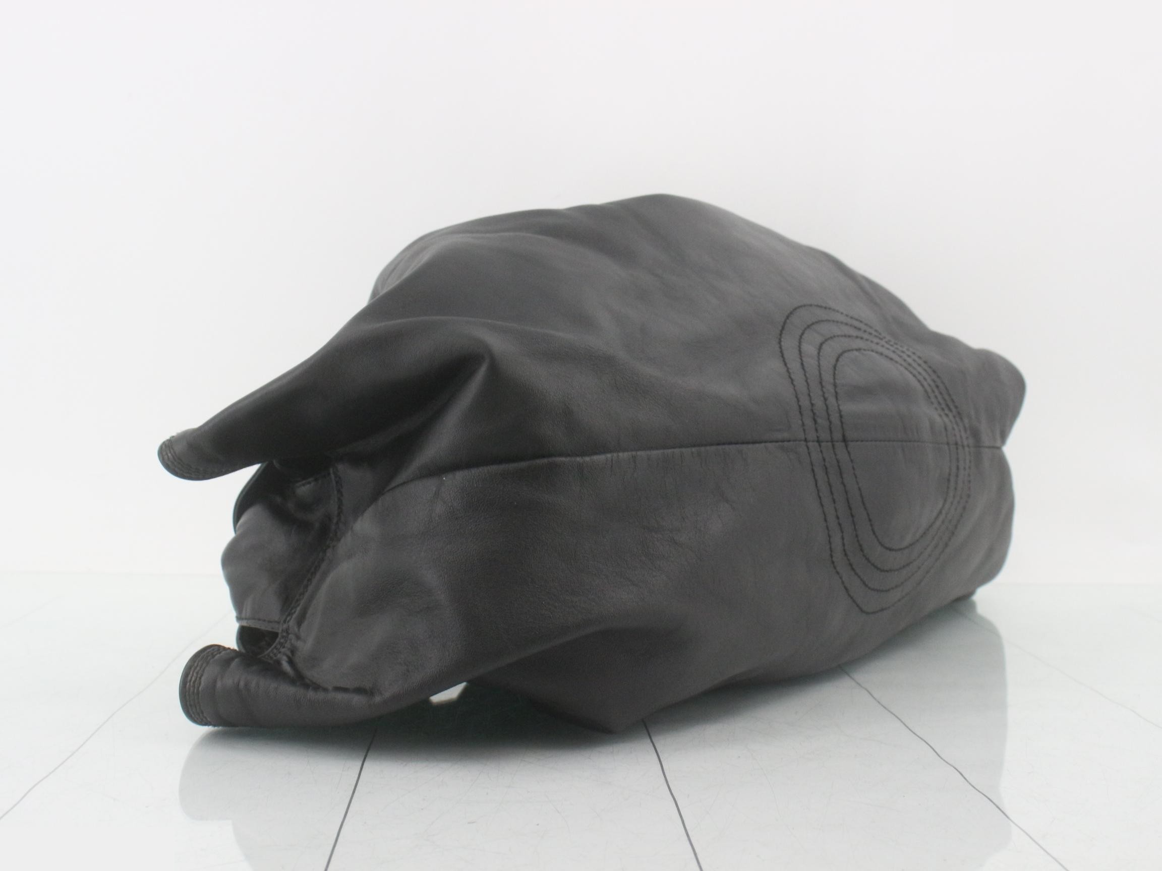 Nappa Aire Black Handbag — view 5