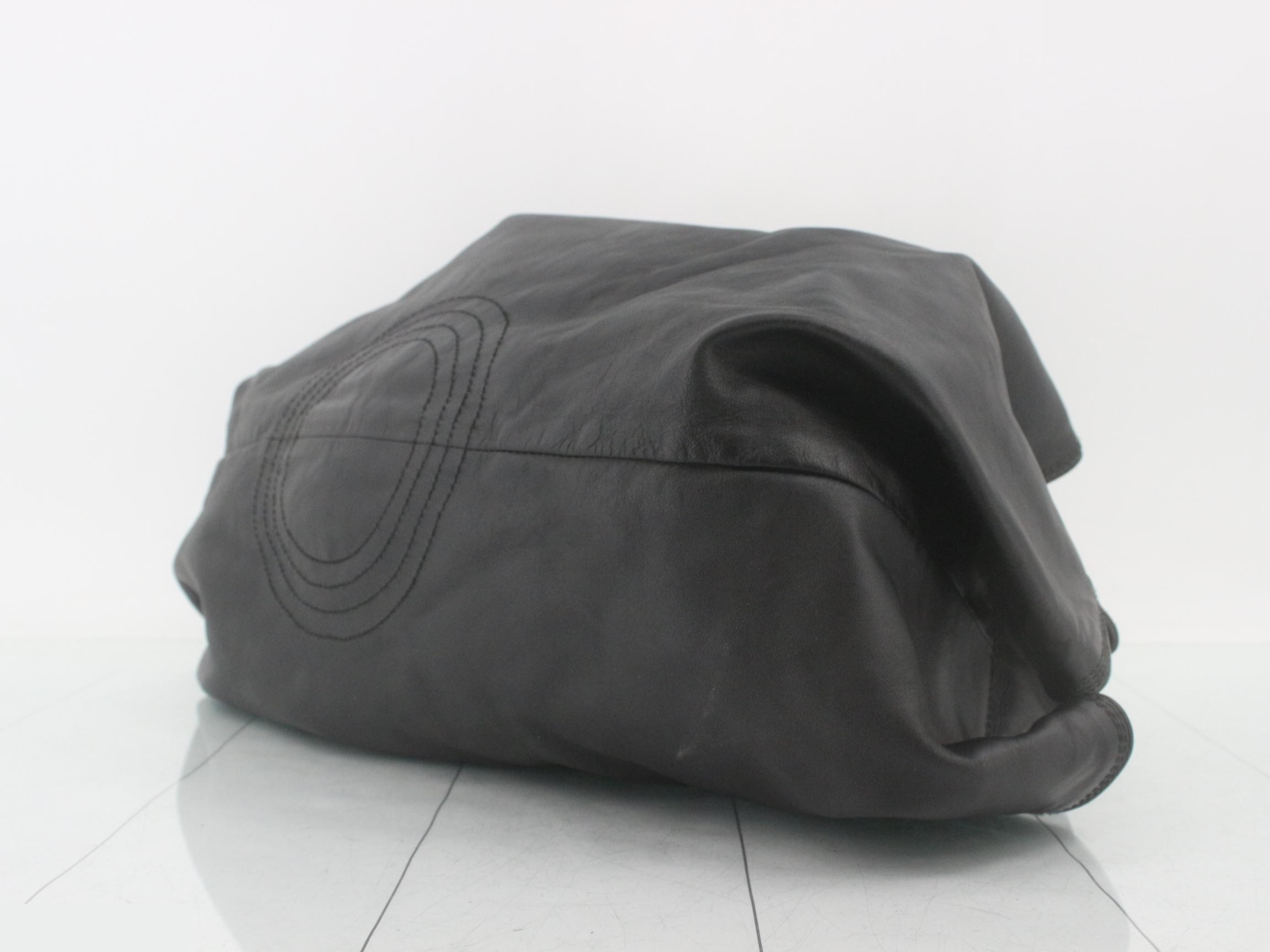 Nappa Aire Black Handbag — view 6