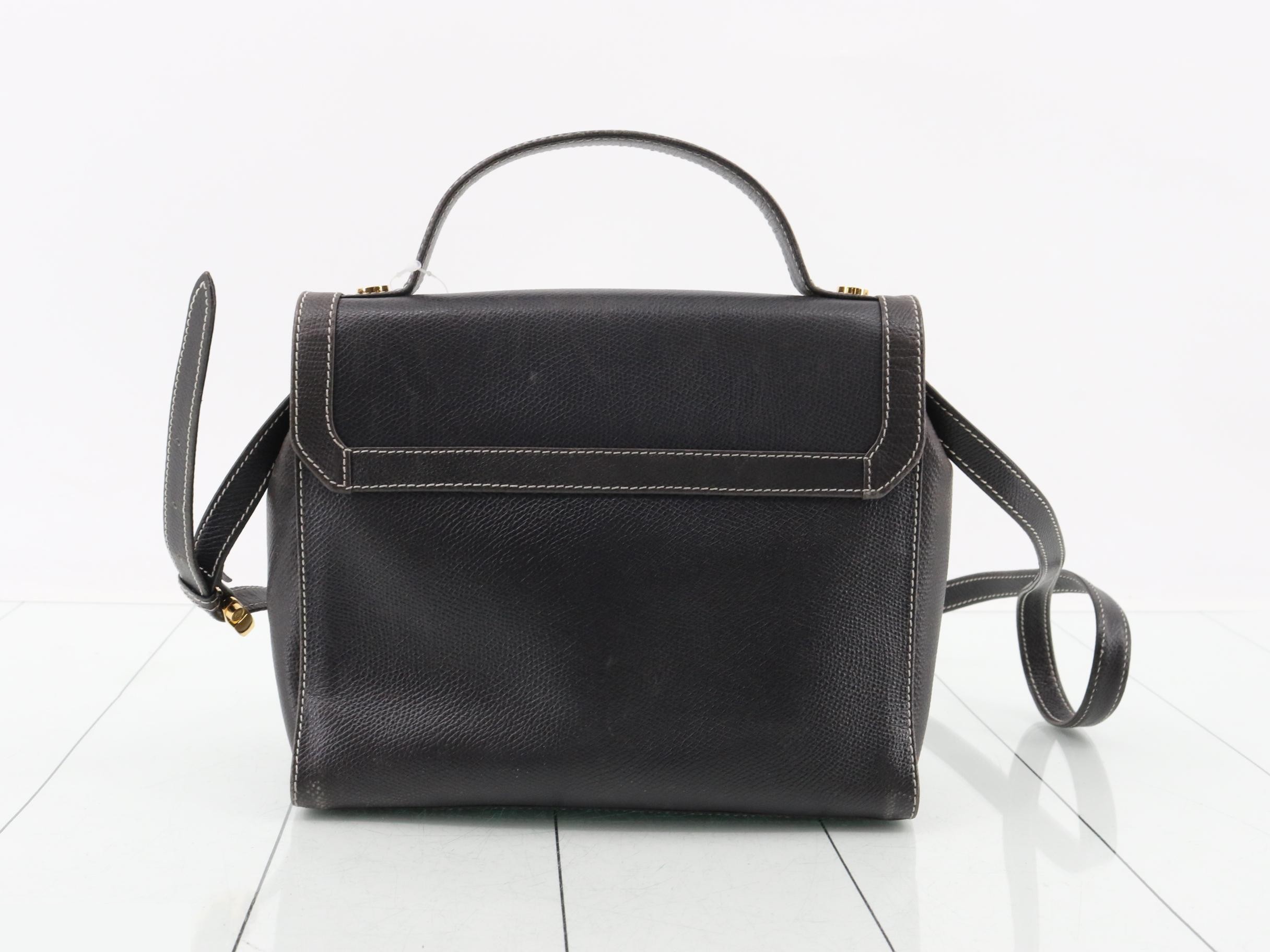 Leather 2-Way Shoulder/Handbag — view 2