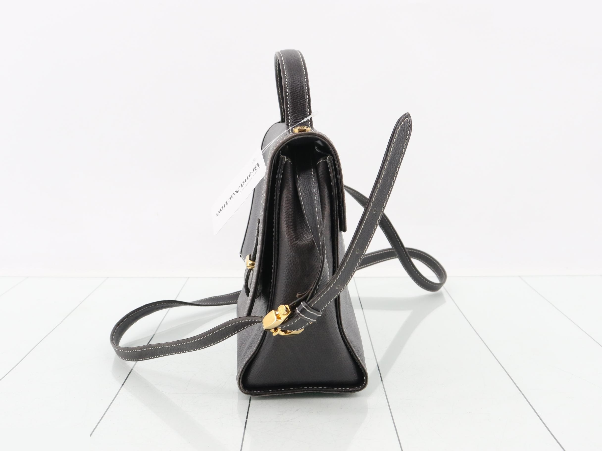 Leather 2-Way Shoulder/Handbag — view 3
