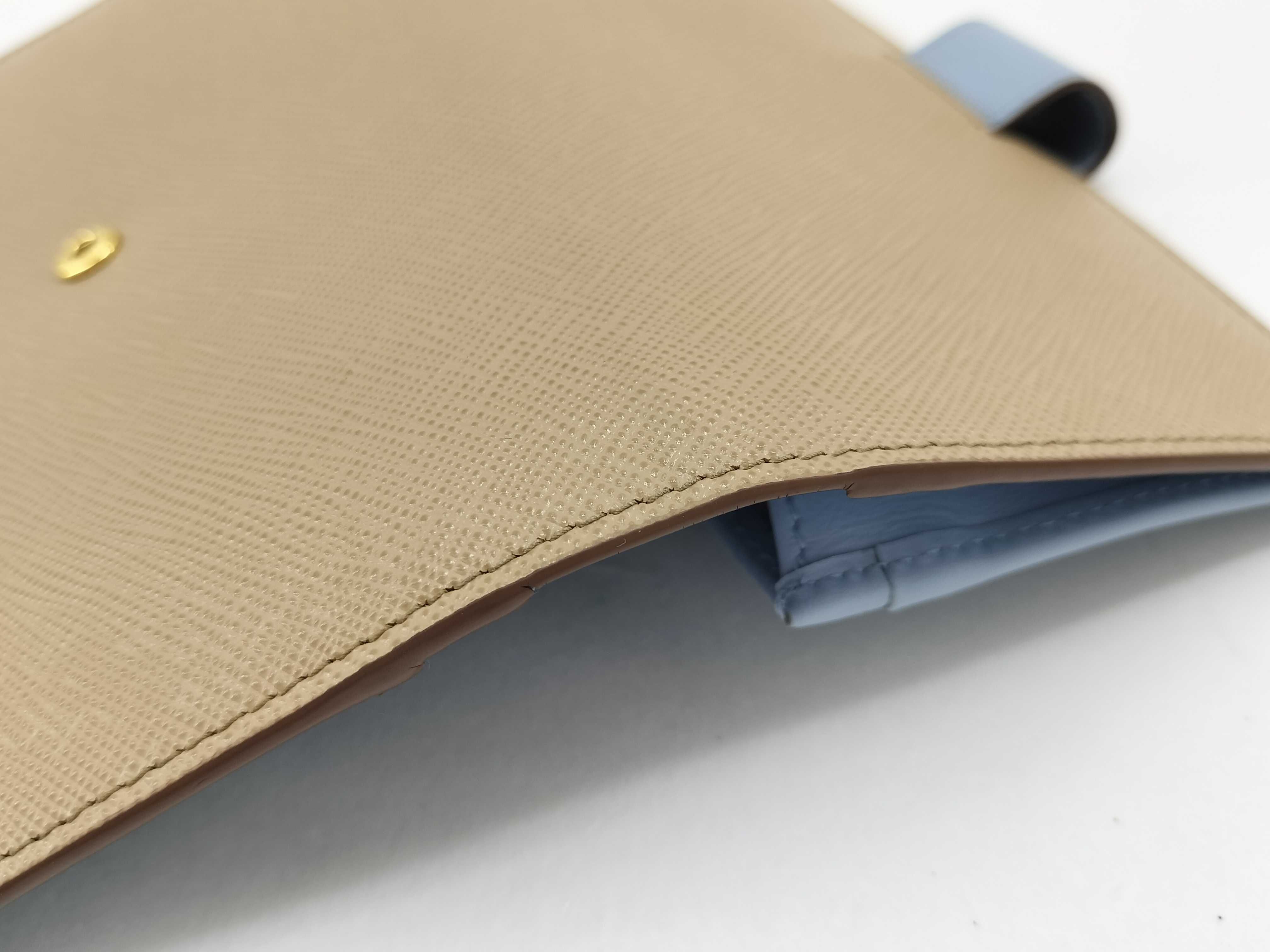 Saffiano Leather Long Wallet 1MV025 RFID Accessories: Box, Wallet — view 14