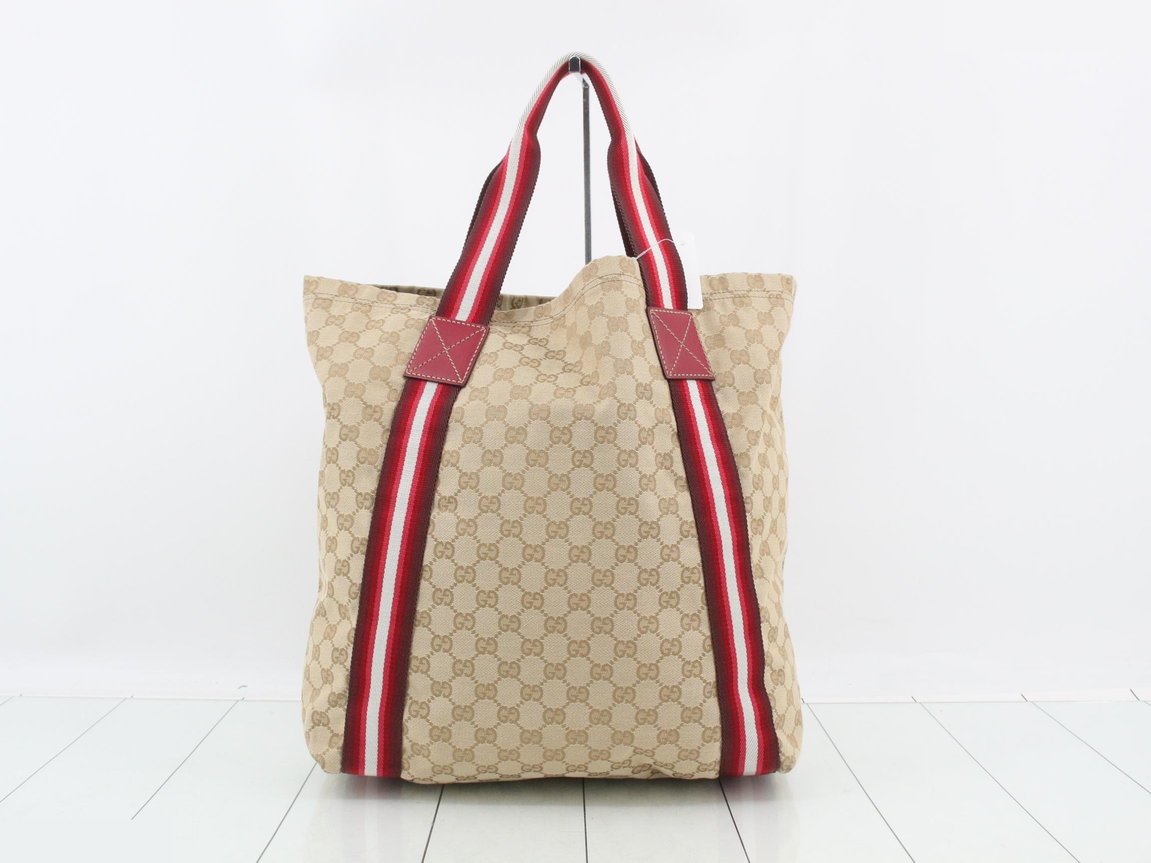 GG Canvas Tote Bag 189669 — view 2