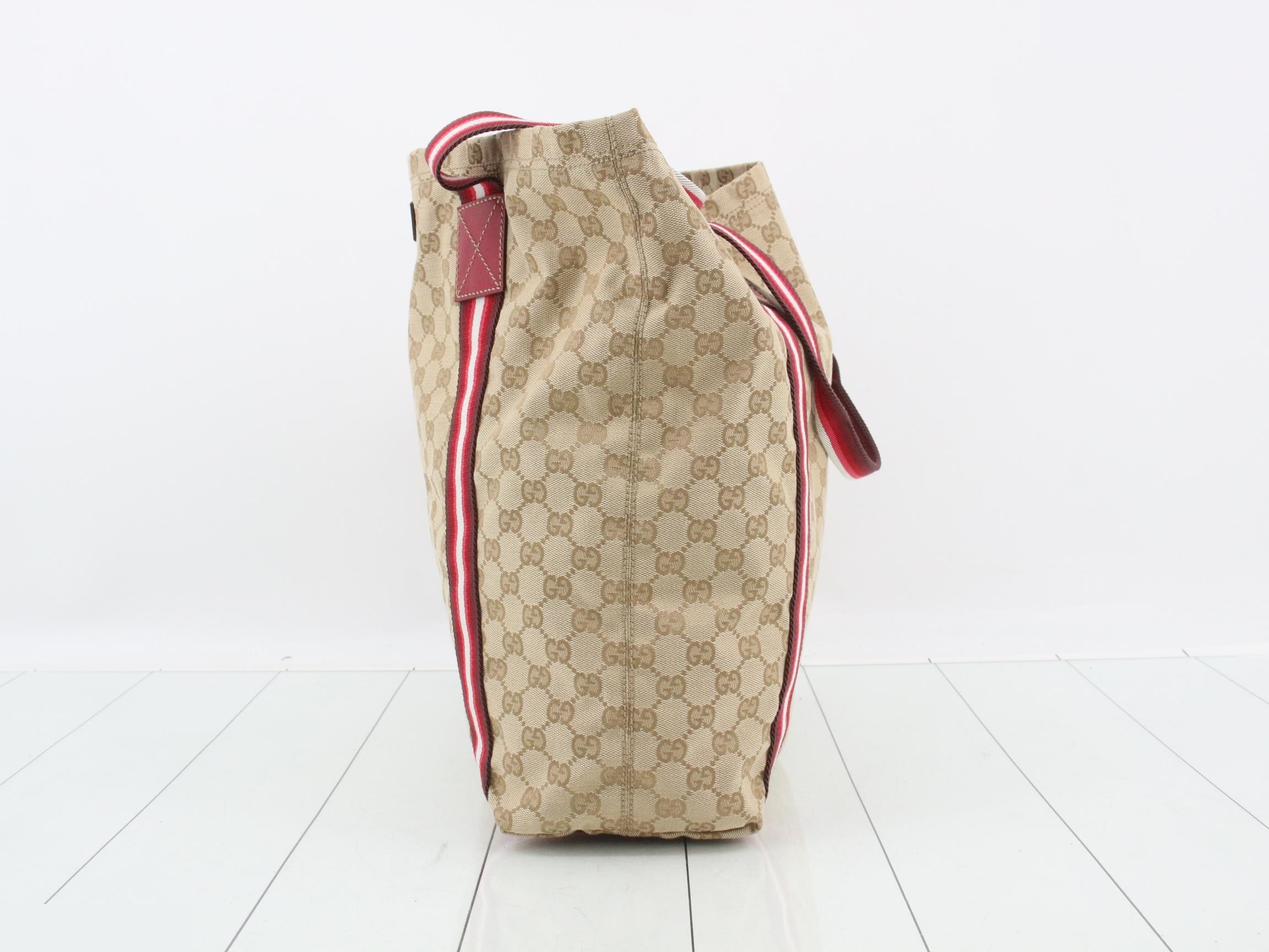 GG Canvas Tote Bag 189669 — view 3