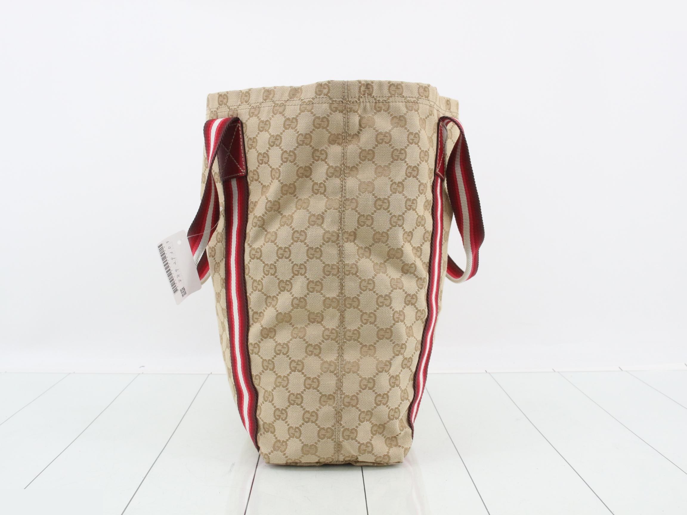 GG Canvas Tote Bag 189669 — view 4