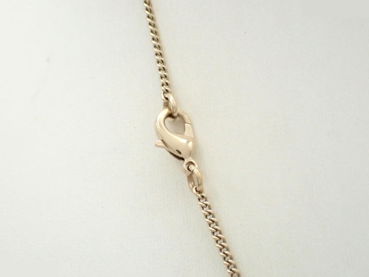 Coco Mark Silver Necklace, Chain approx. 60cm — view 2