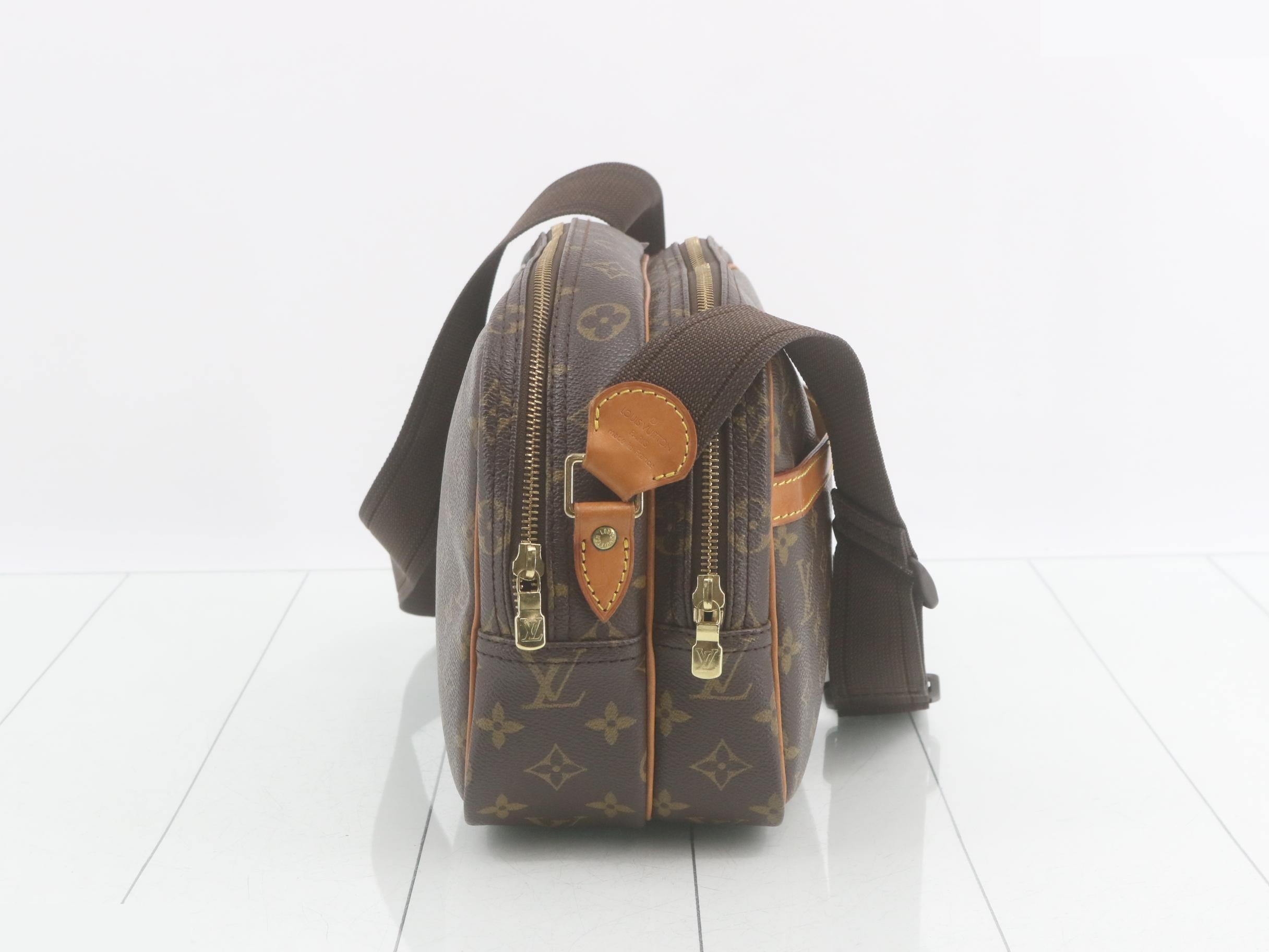 Monogram Reporter PM Shoulder Bag — view 4