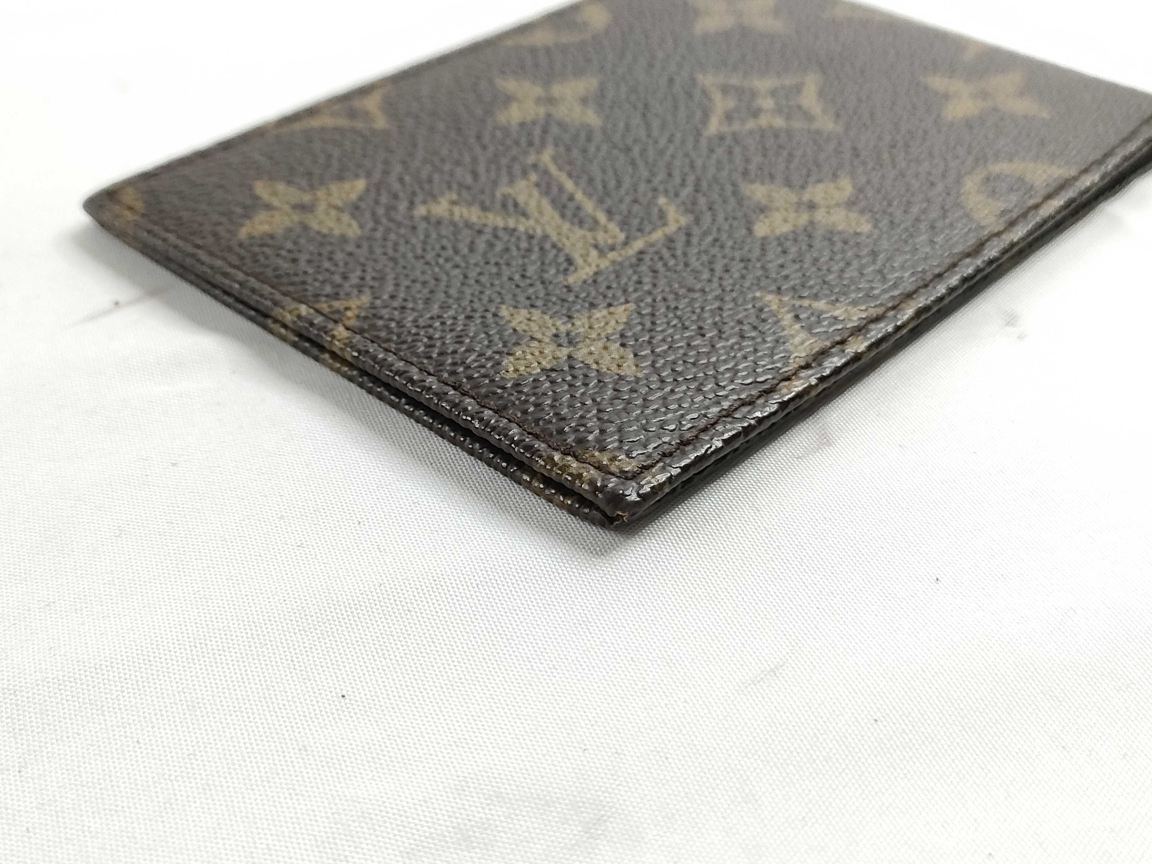 Monogram Card Case (Card Case/Pass Case/Business Card Holder) — view 4