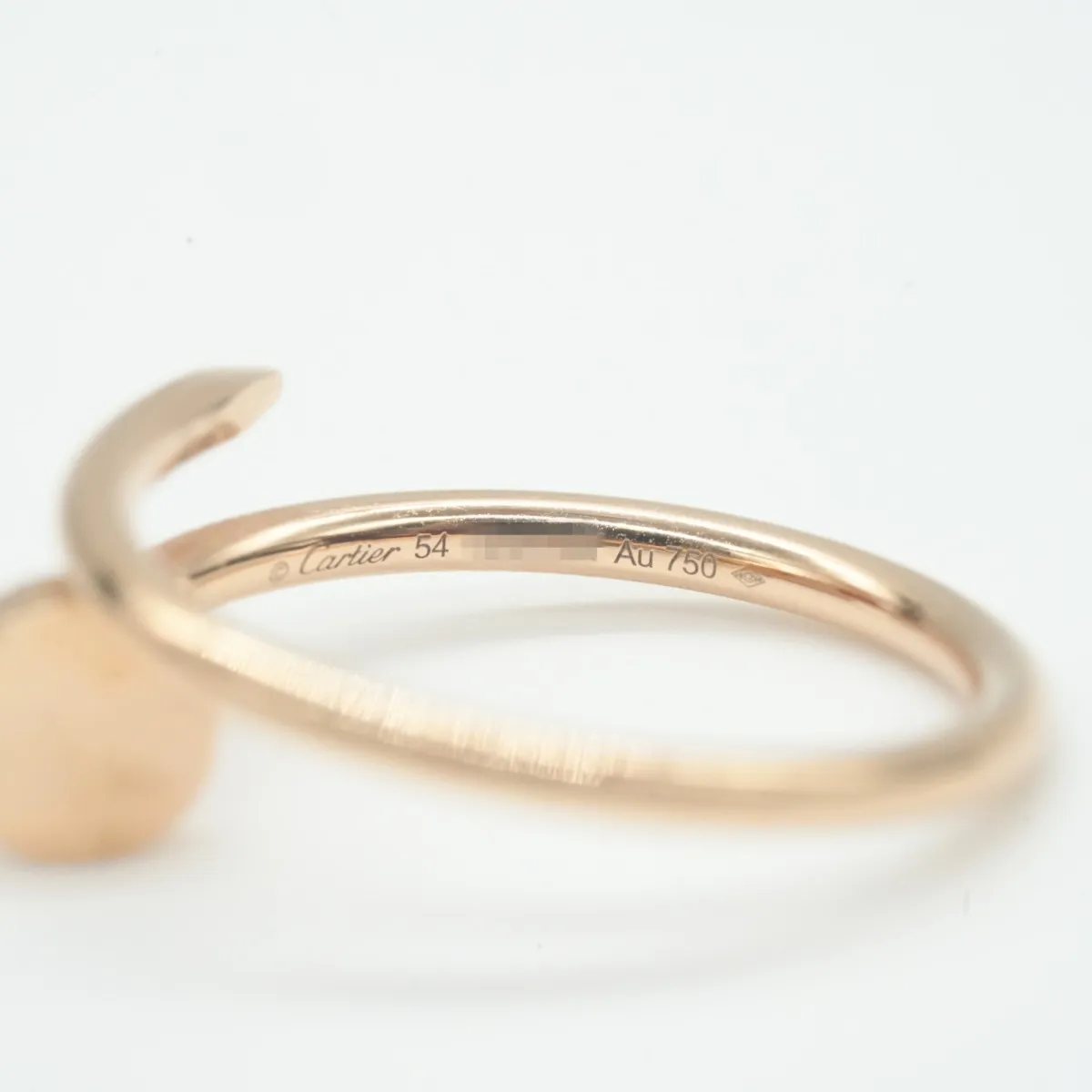 Just Ankle SM Ring 750(PG) 3.4g Size:54 126EWR — view 4