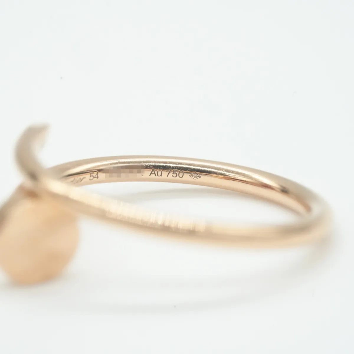 Just Ankle SM Ring 750(PG) 3.4g Size:54 126EWR — view 5