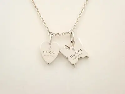 Butterfly Heart Logo, Ag925/6.75g, Box and Dust Bag, 47cm Chain