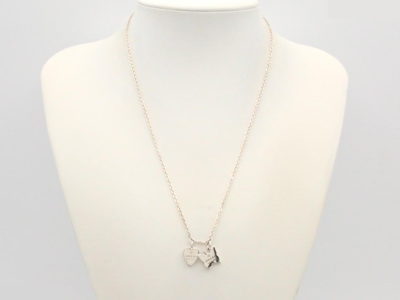 Butterfly Heart Logo, Ag925/6.75g, Box and Dust Bag, 47cm Chain — view 3