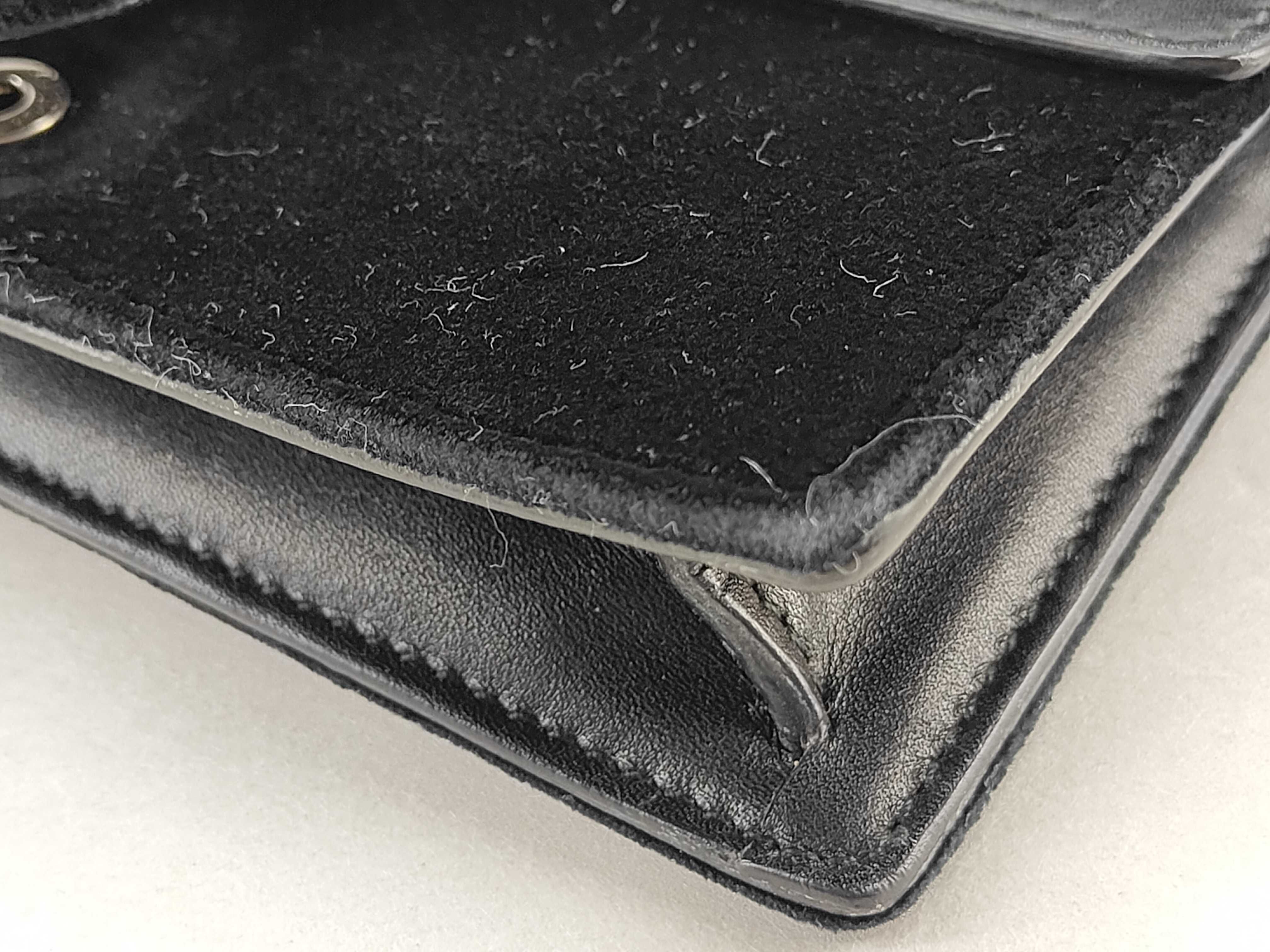 Dionysus Velour x Leather Wallet Black 476432 Shoulder Bag — view 6