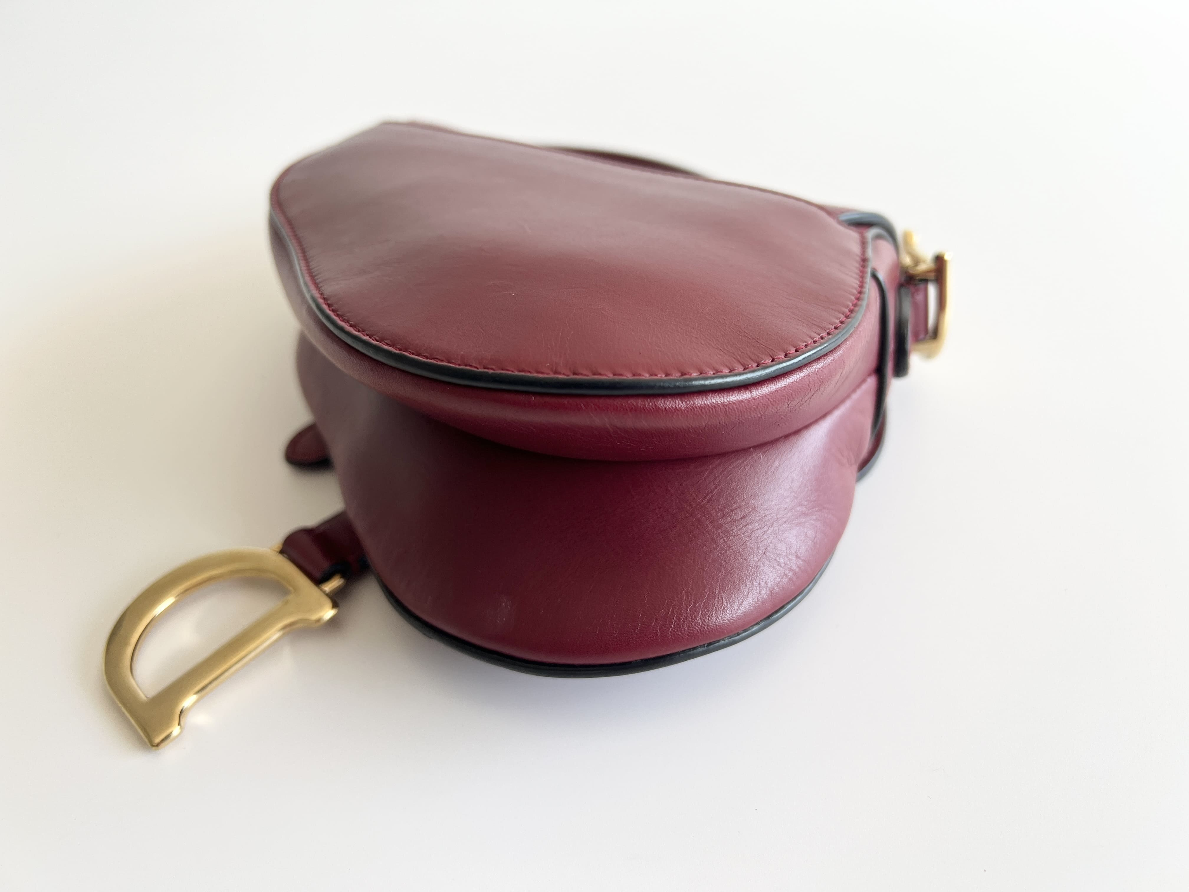 Saddle Leather Shoulder Bag Handbag — view 11