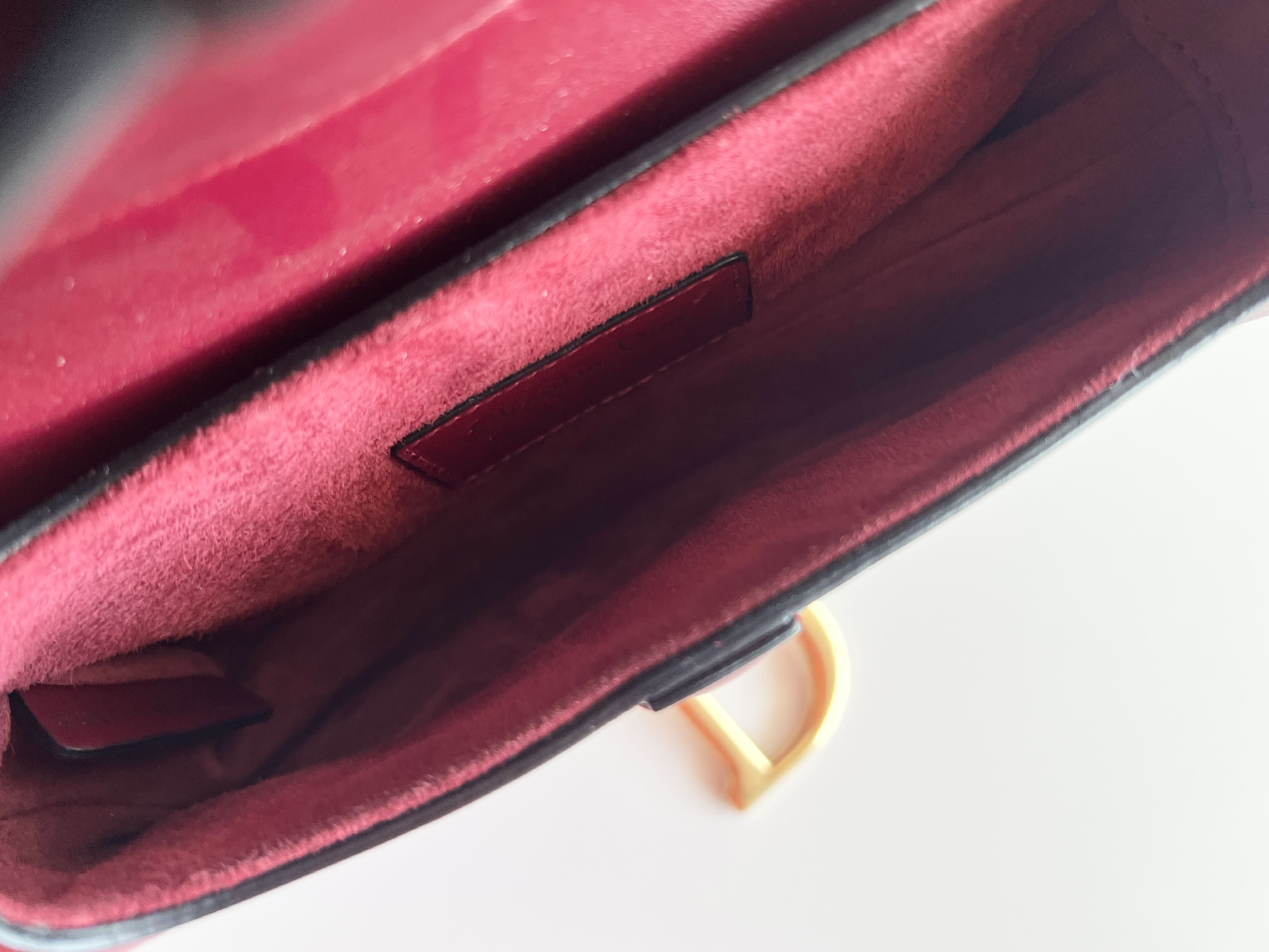 Saddle Leather Shoulder Bag Handbag — view 5