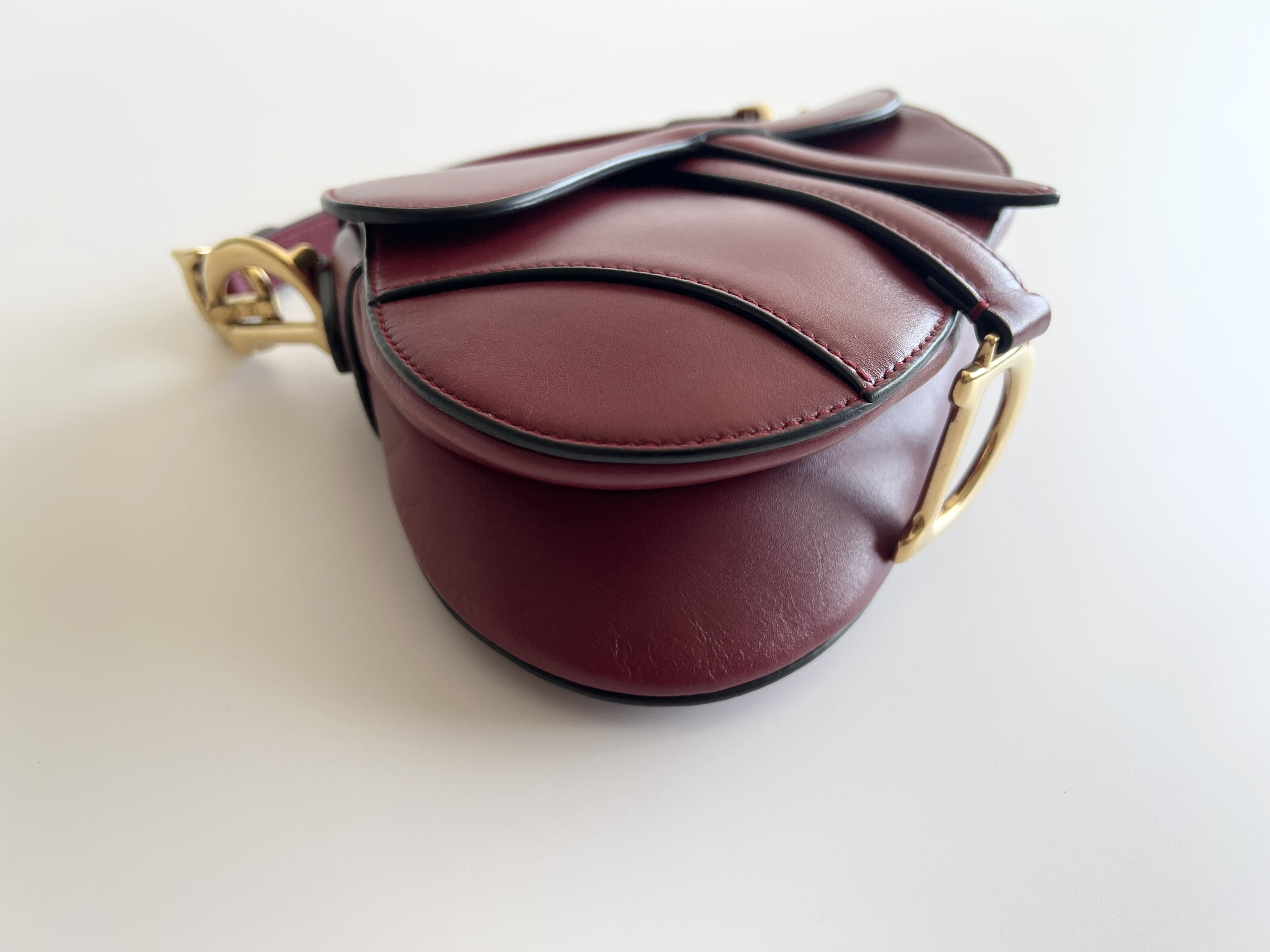 Saddle Leather Shoulder Bag Handbag — view 8
