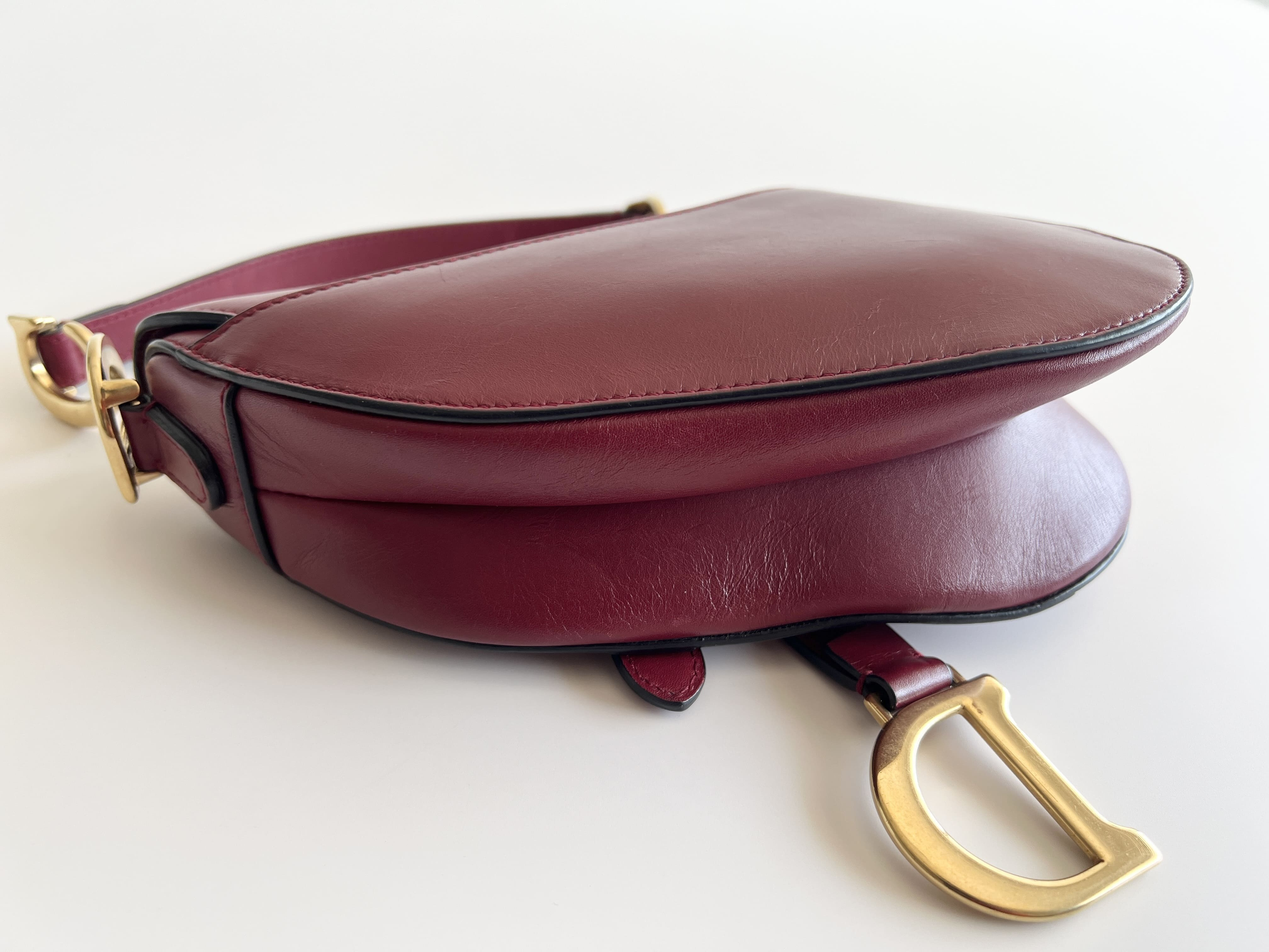 Saddle Leather Shoulder Bag Handbag — view 10