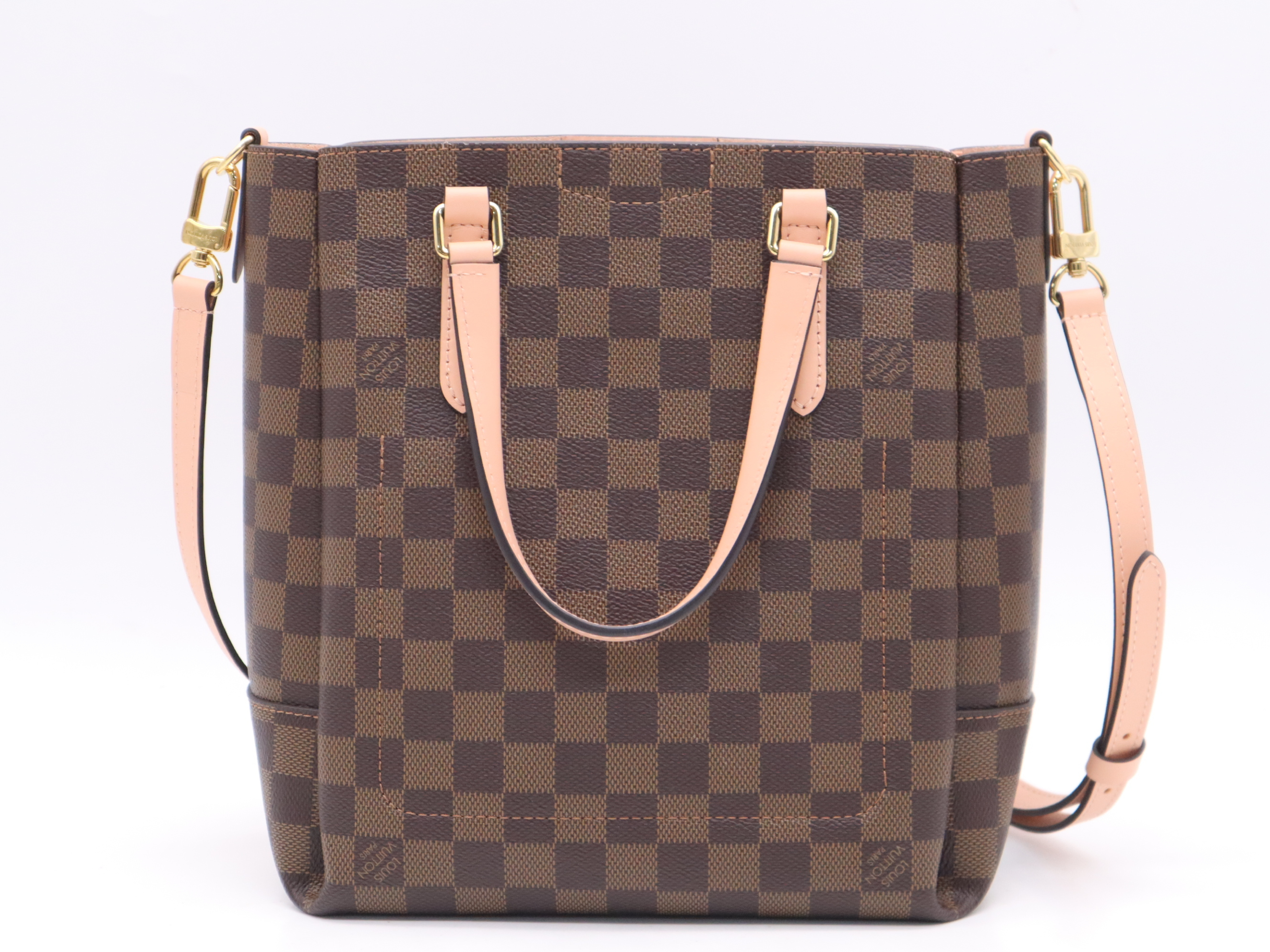 N60297 Damier Belmont NVBB Venus Handbag with Shoulder Strap, Pouch, and Dust Bag — view 2