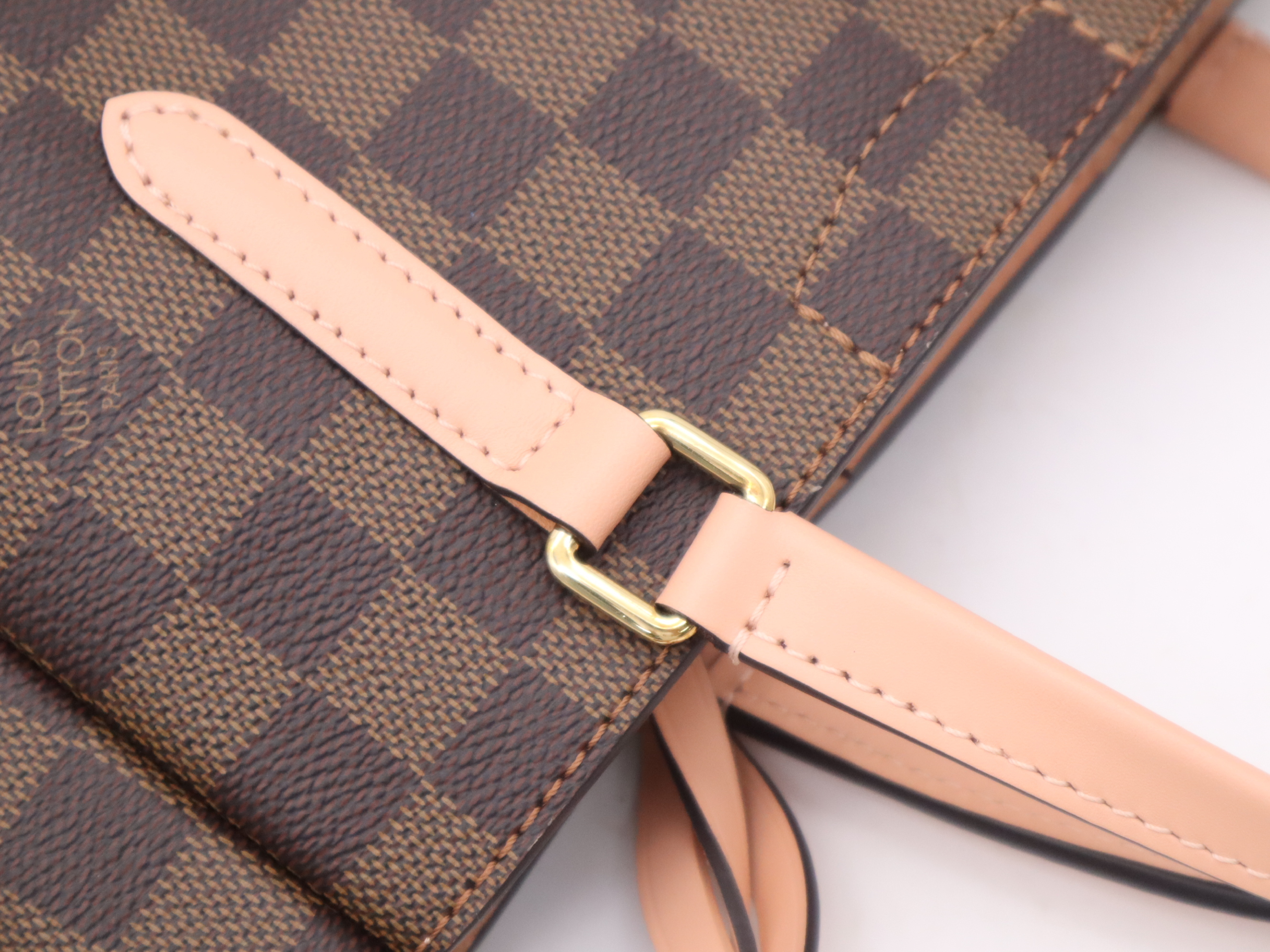 N60297 Damier Belmont NVBB Venus Handbag with Shoulder Strap, Pouch, and Dust Bag — view 7