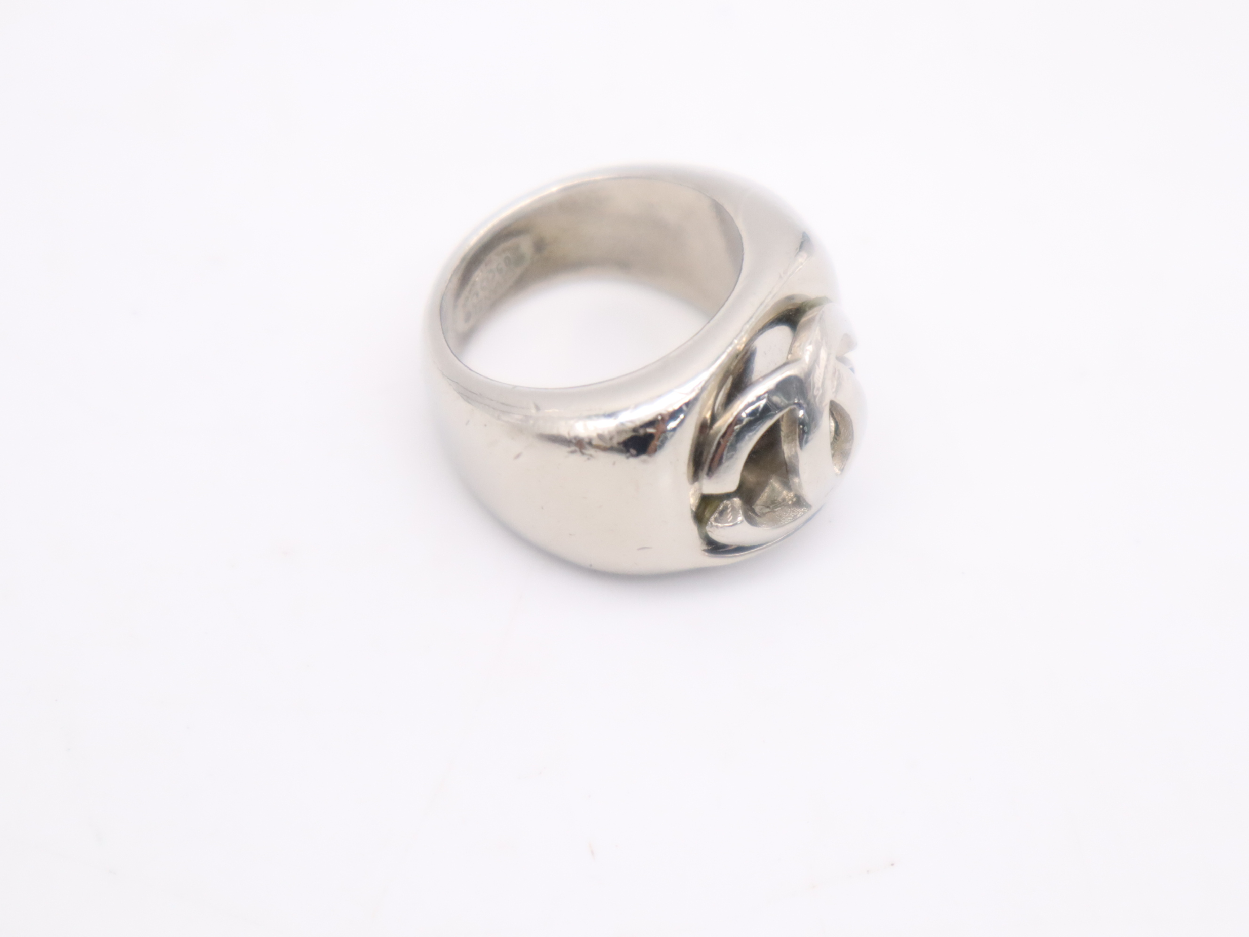 SV Coco Mark Signet Ring 05C #12.5 Ring — view 7