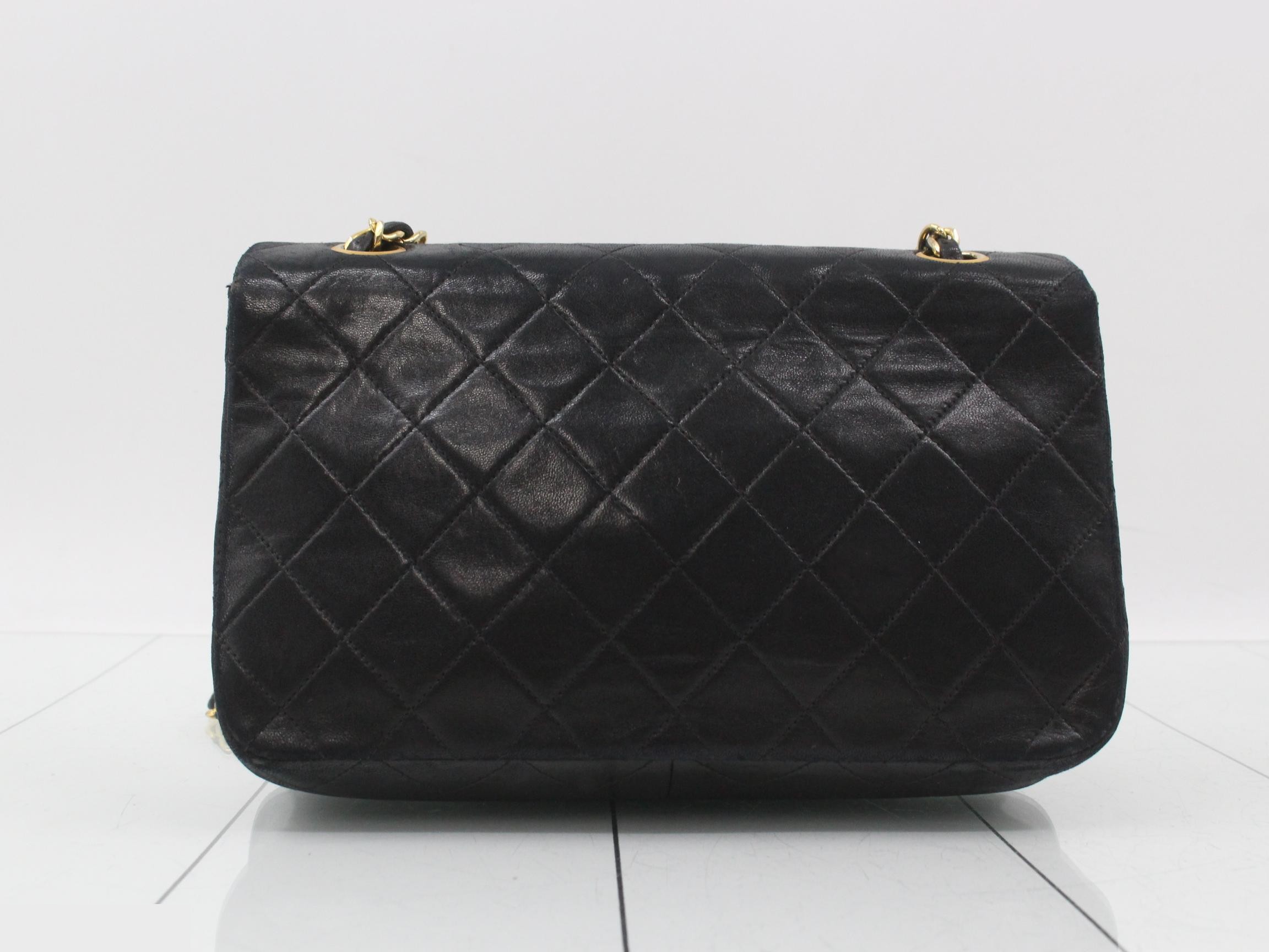 Matelassé Leather Coco Mark Chain Shoulder Bag — view 2