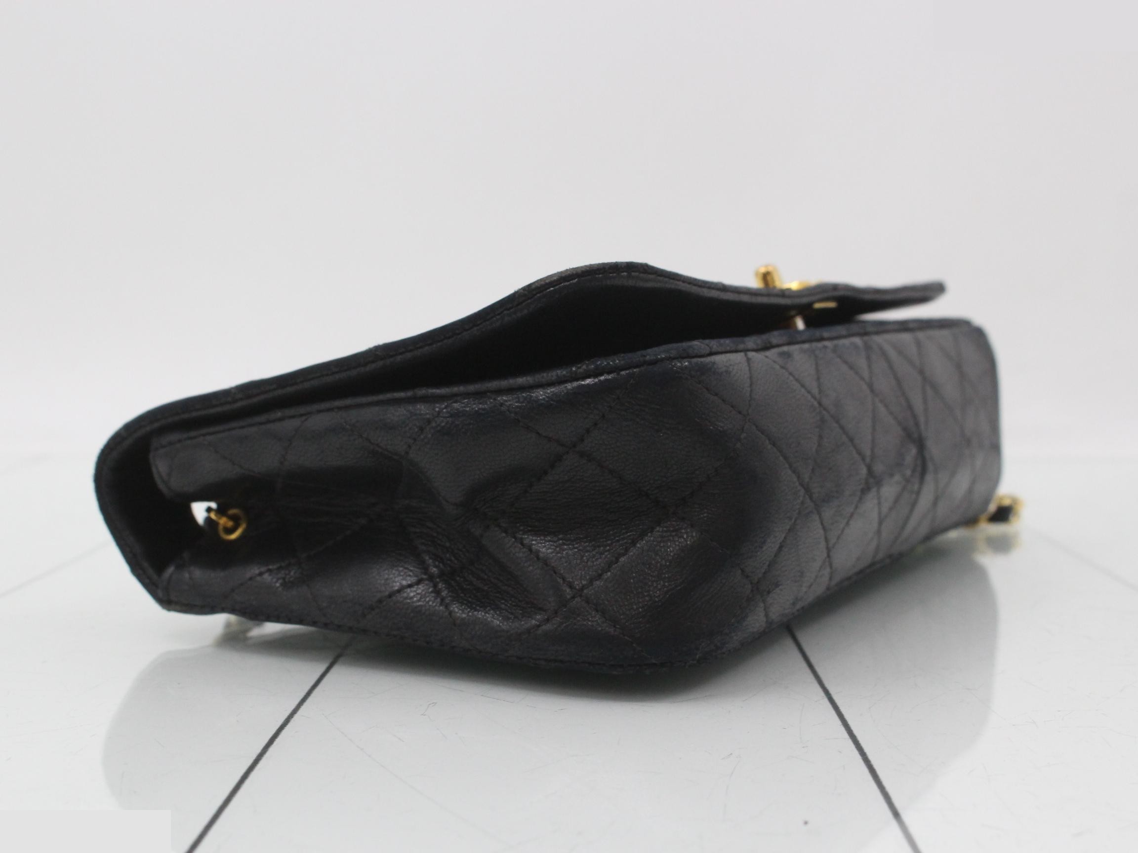 Matelassé Leather Coco Mark Chain Shoulder Bag — view 5