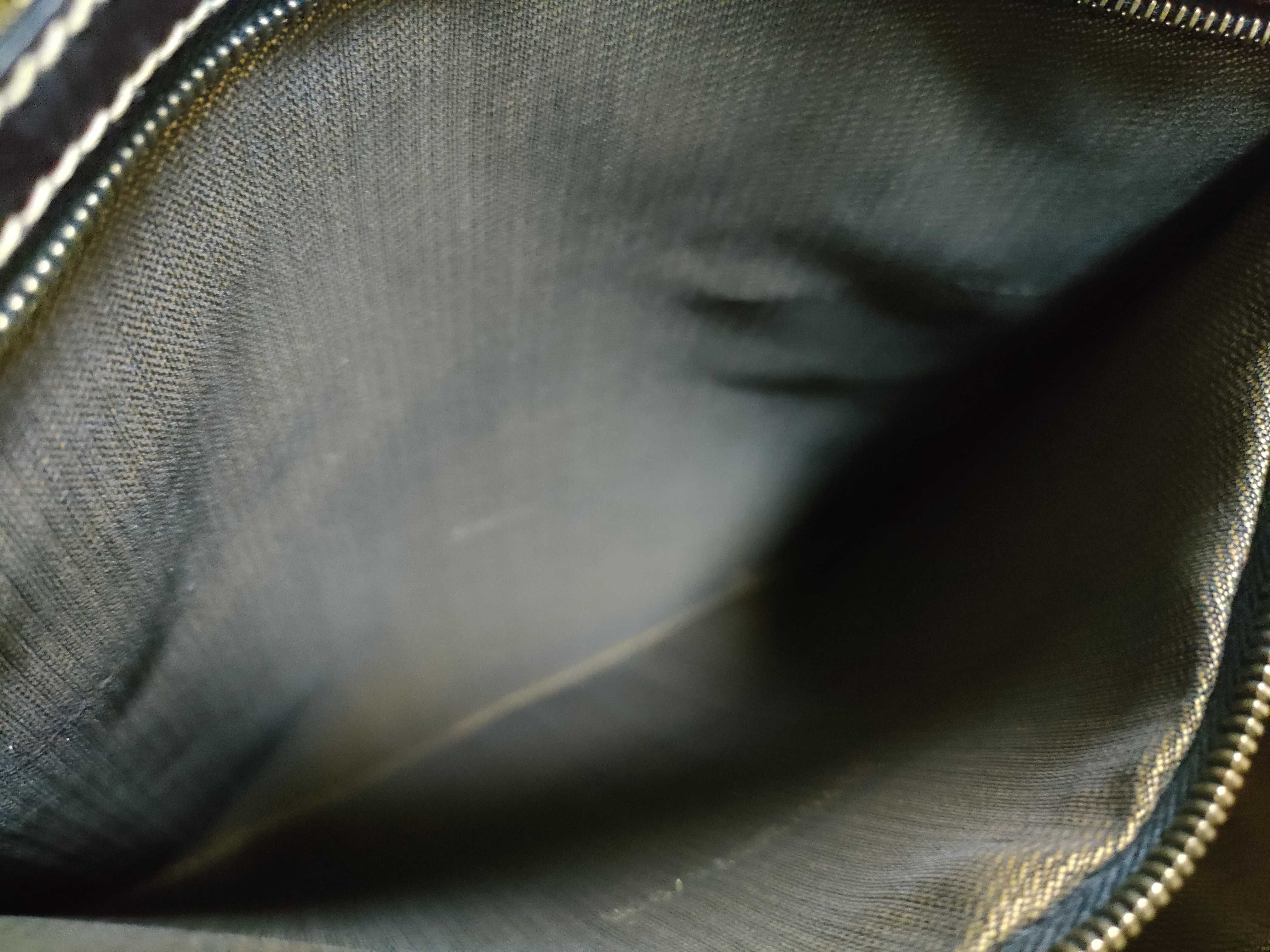 Zucca pattern canvas and leather tote bag, brown tote bag — view 12