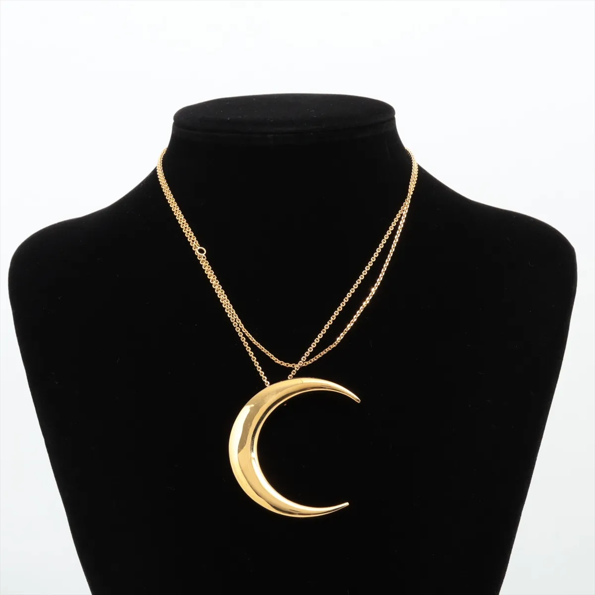 necklace, GP gold, — view 5