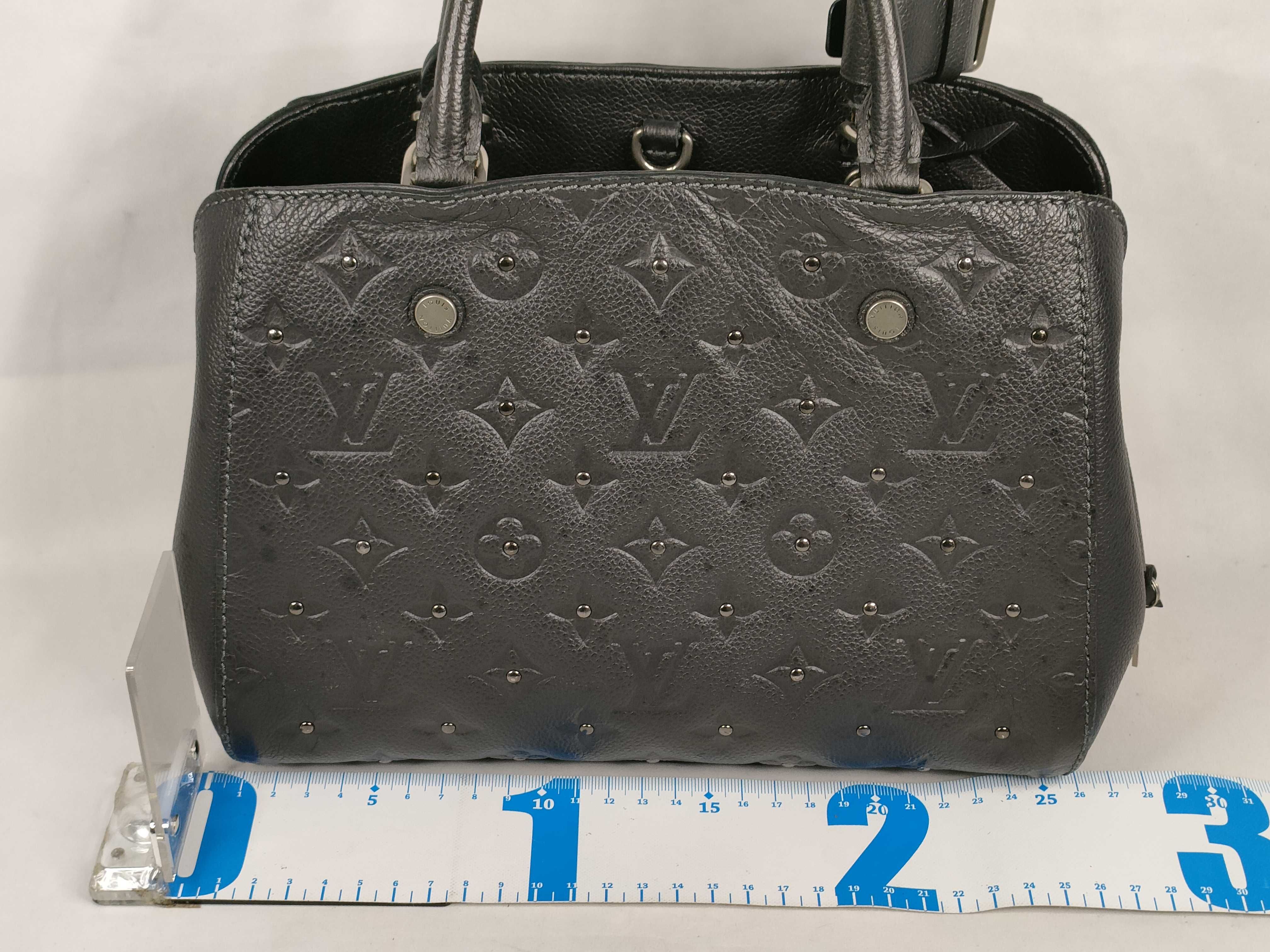 Monogram Empreinte Montaigne BB M50665 SP4165 Gray Handbag — view 2