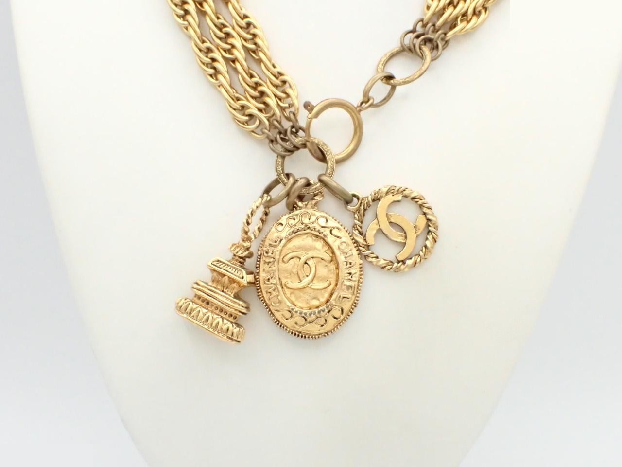 Coco Mark Necklace, Chain approx. 80cm